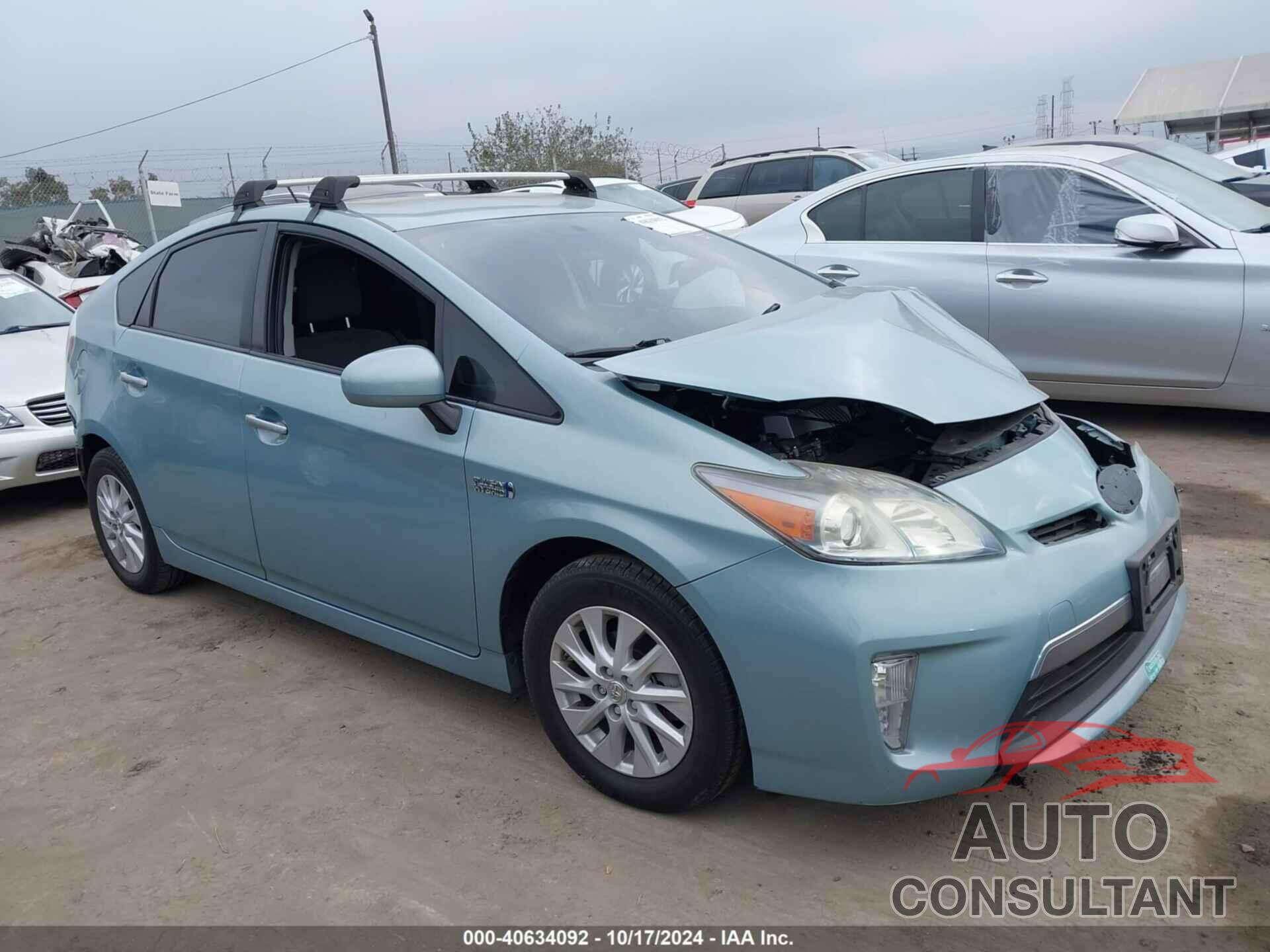 TOYOTA PRIUS PLUG-IN 2013 - JTDKN3DP3D3044890