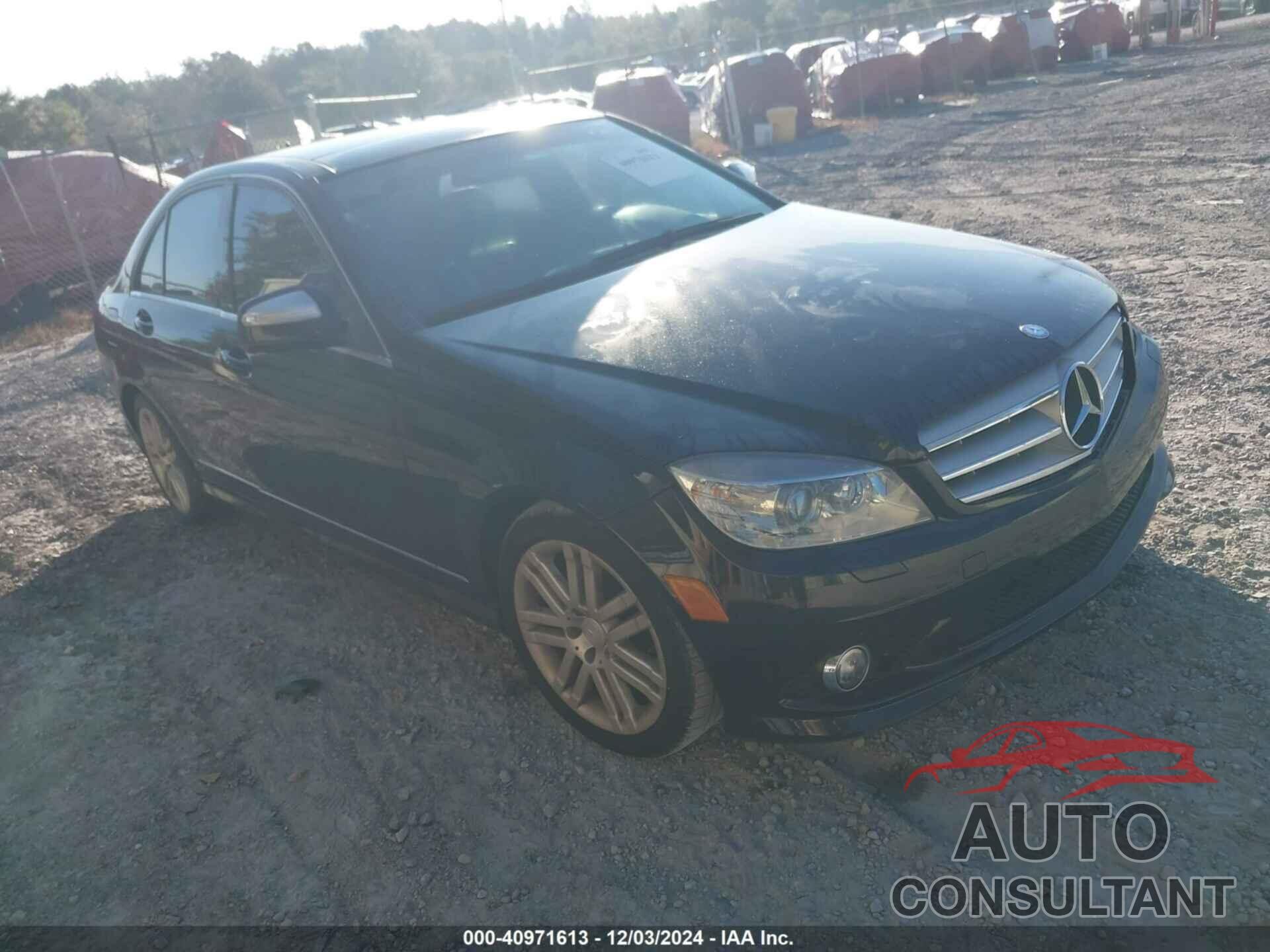 MERCEDES-BENZ C 300 2009 - WDDGF81X29F224006