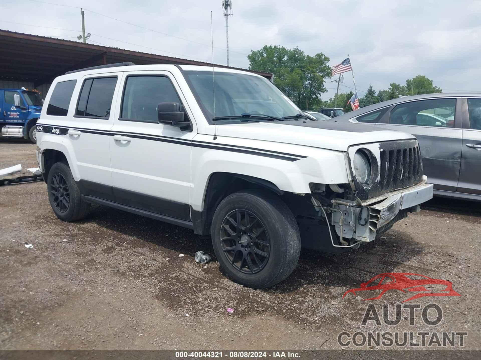 JEEP PATRIOT 2017 - 1C4NJRBB9HD144771