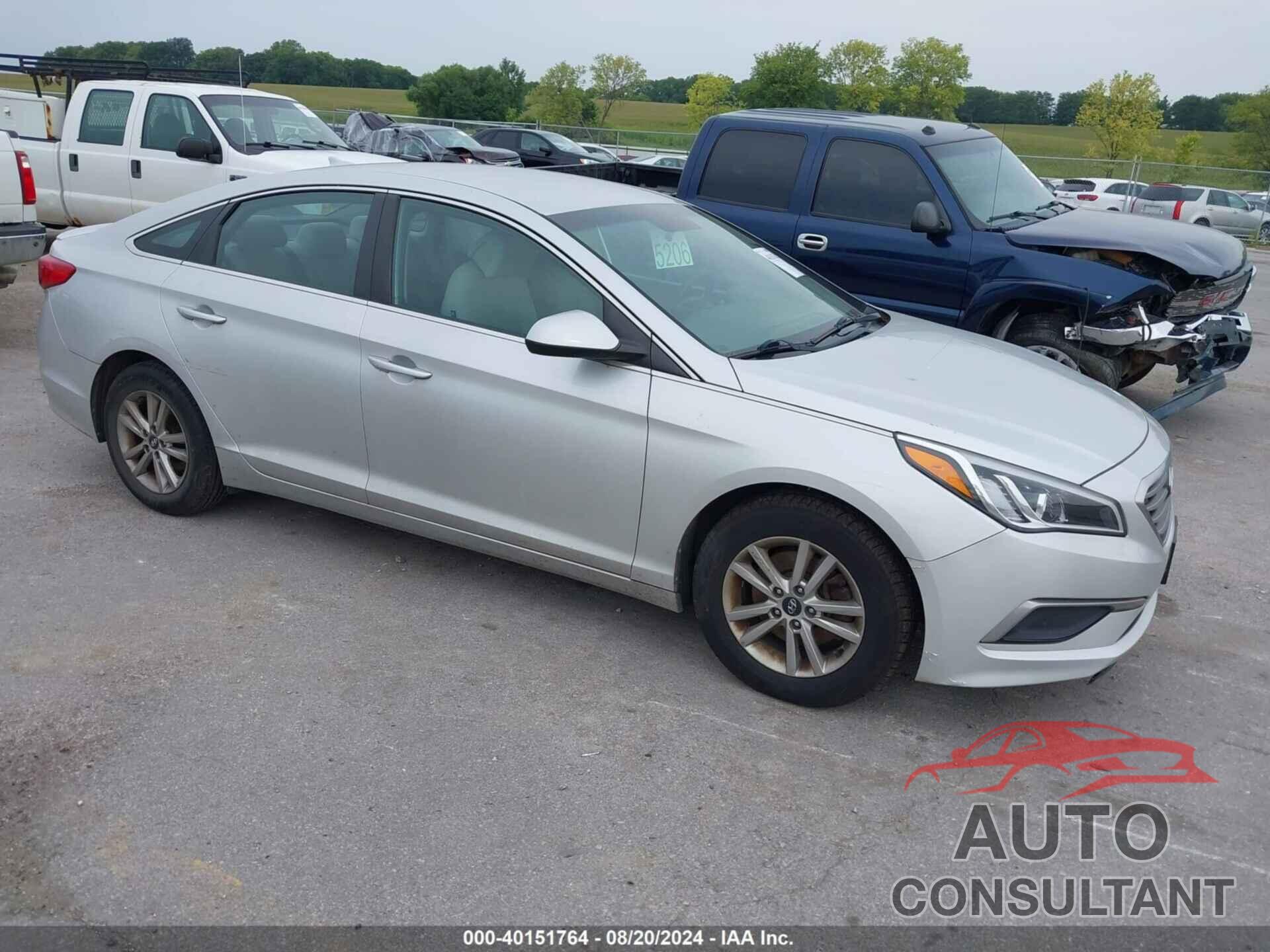 HYUNDAI SONATA 2017 - 5NPE24AF3HH541813