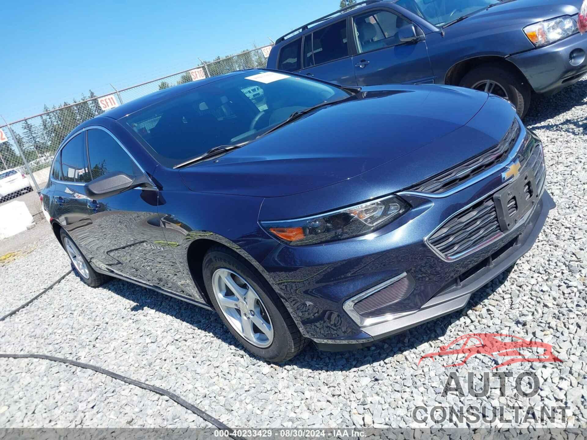 CHEVROLET MALIBU 2017 - 1G1ZB5ST1HF189359