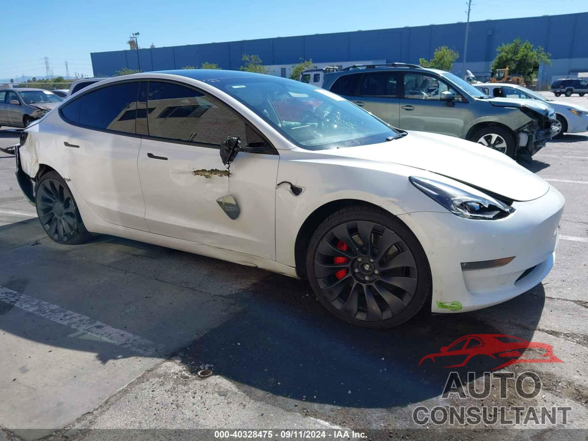 TESLA MODEL 3 2022 - 5YJ3E1EC2NF354473