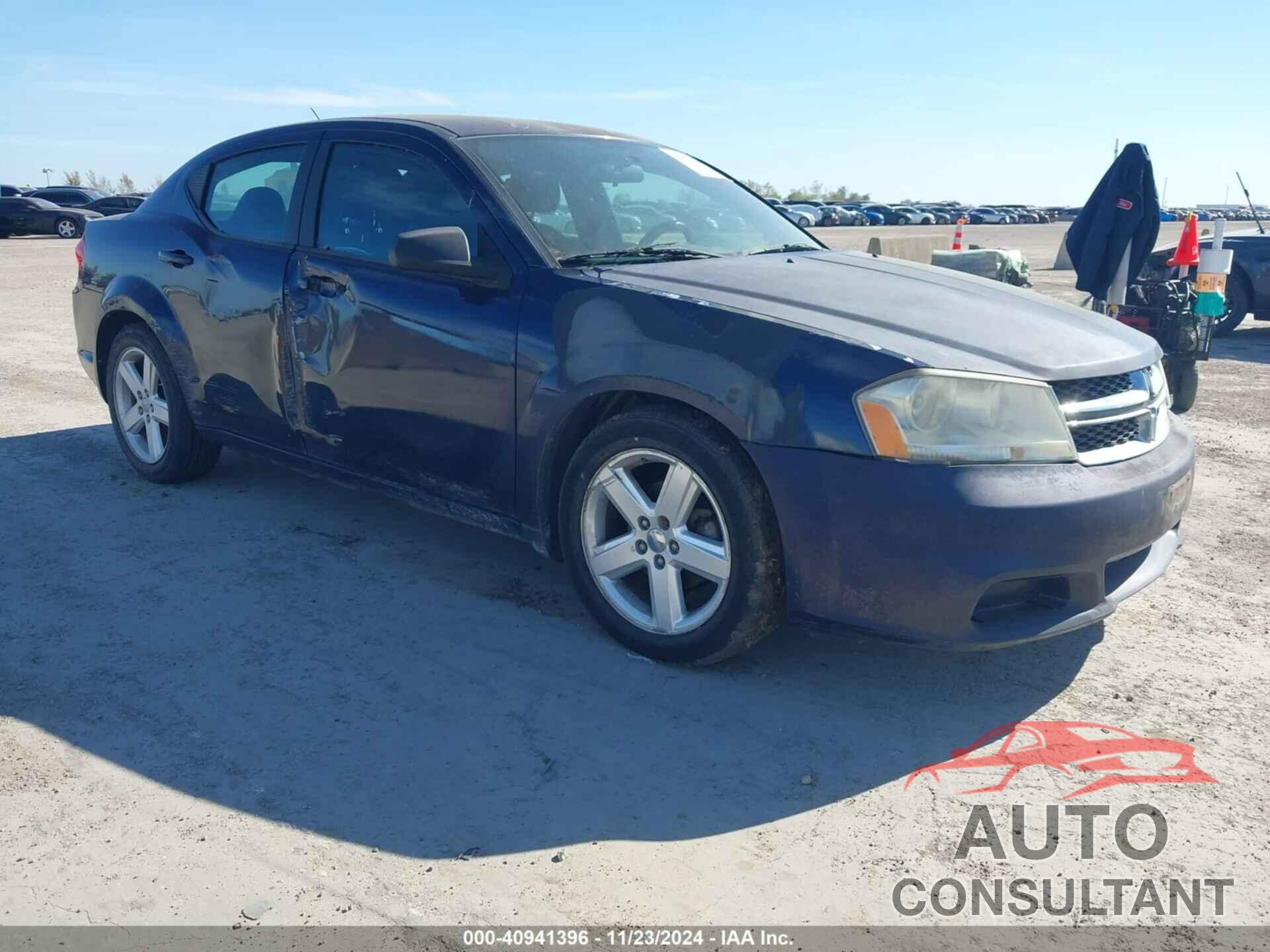 DODGE AVENGER 2013 - 1C3CDZAB7DN660796