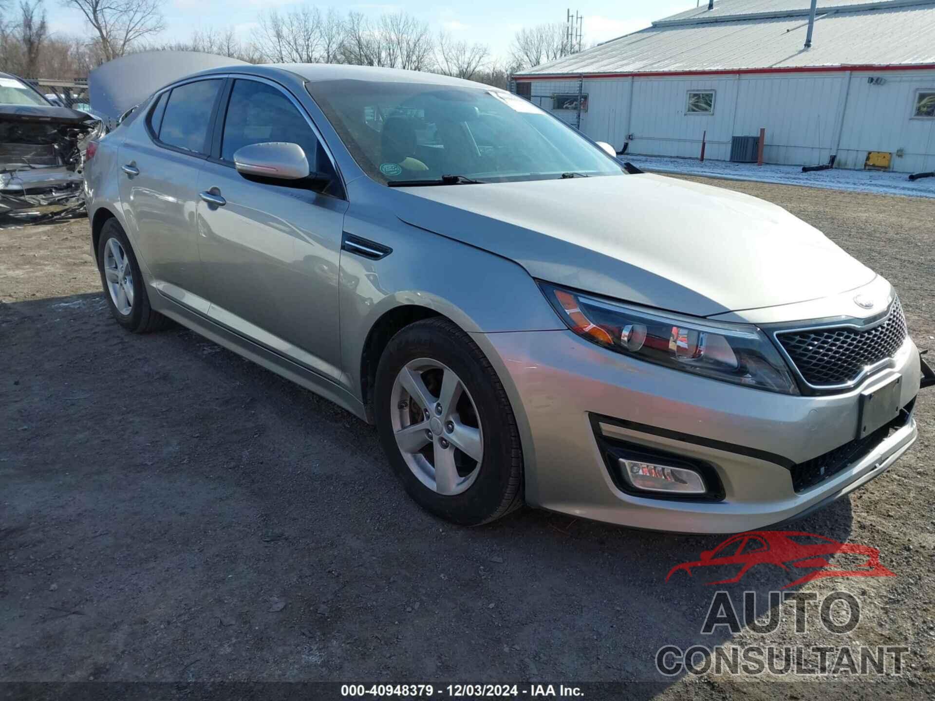 KIA OPTIMA 2015 - KNAGM4A74F5580917