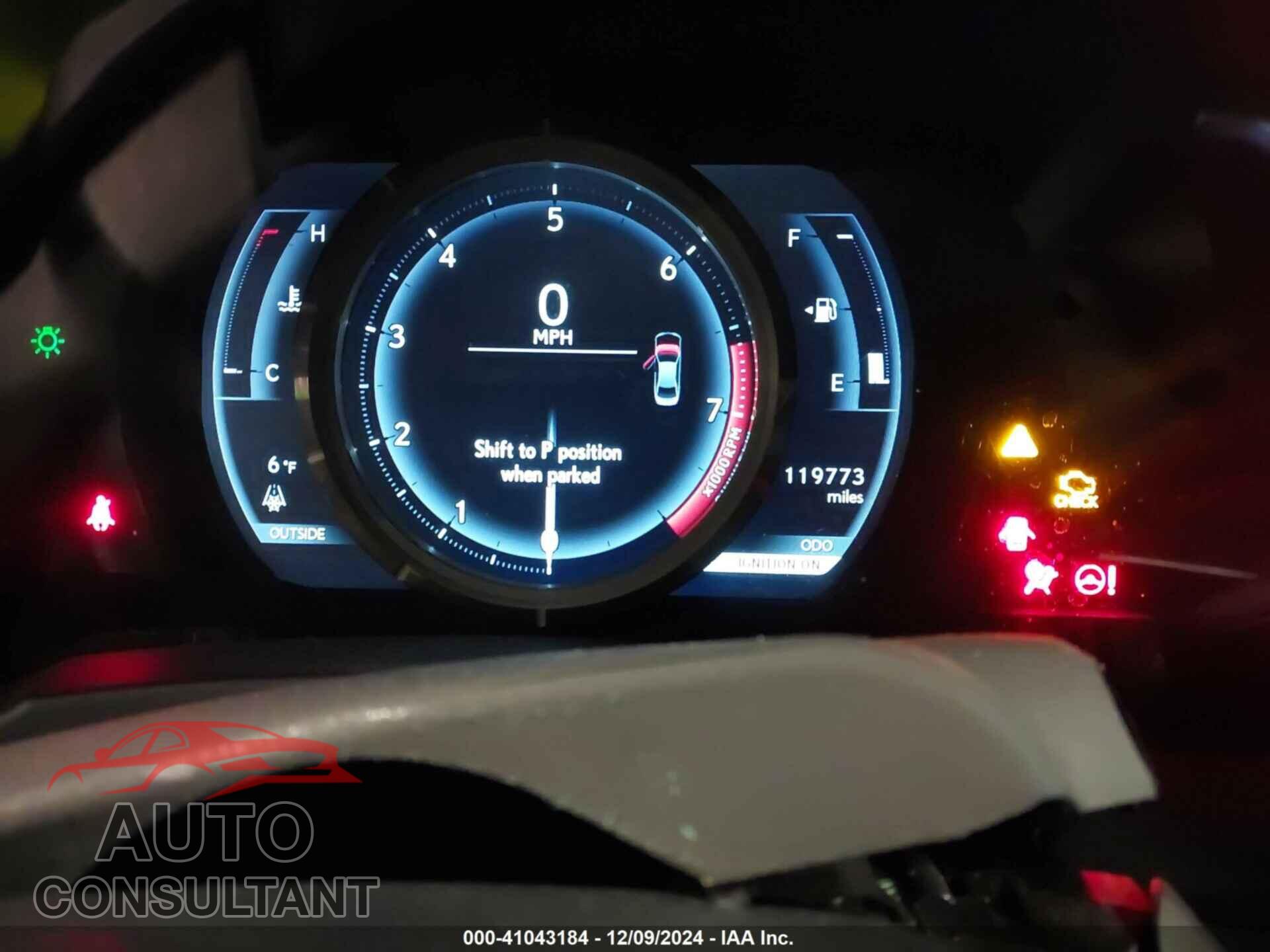 LEXUS IS 250 2014 - JTHCF1D27E5015343