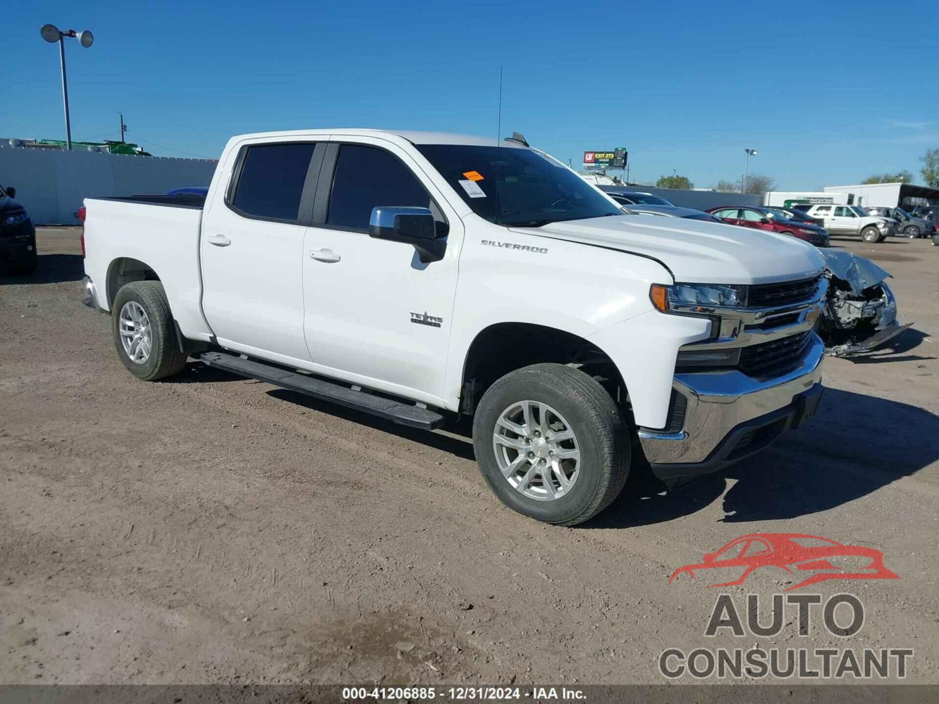 CHEVROLET SILVERADO 1500 2020 - 3GCPWCED6LG379872