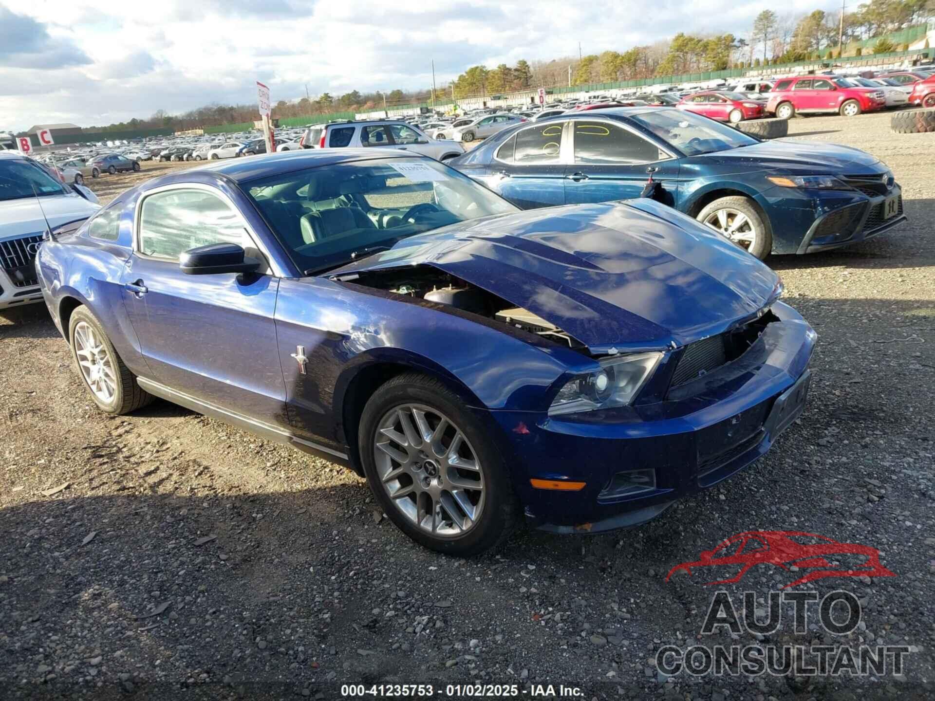 FORD MUSTANG 2012 - 1ZVBP8AM3C5233685