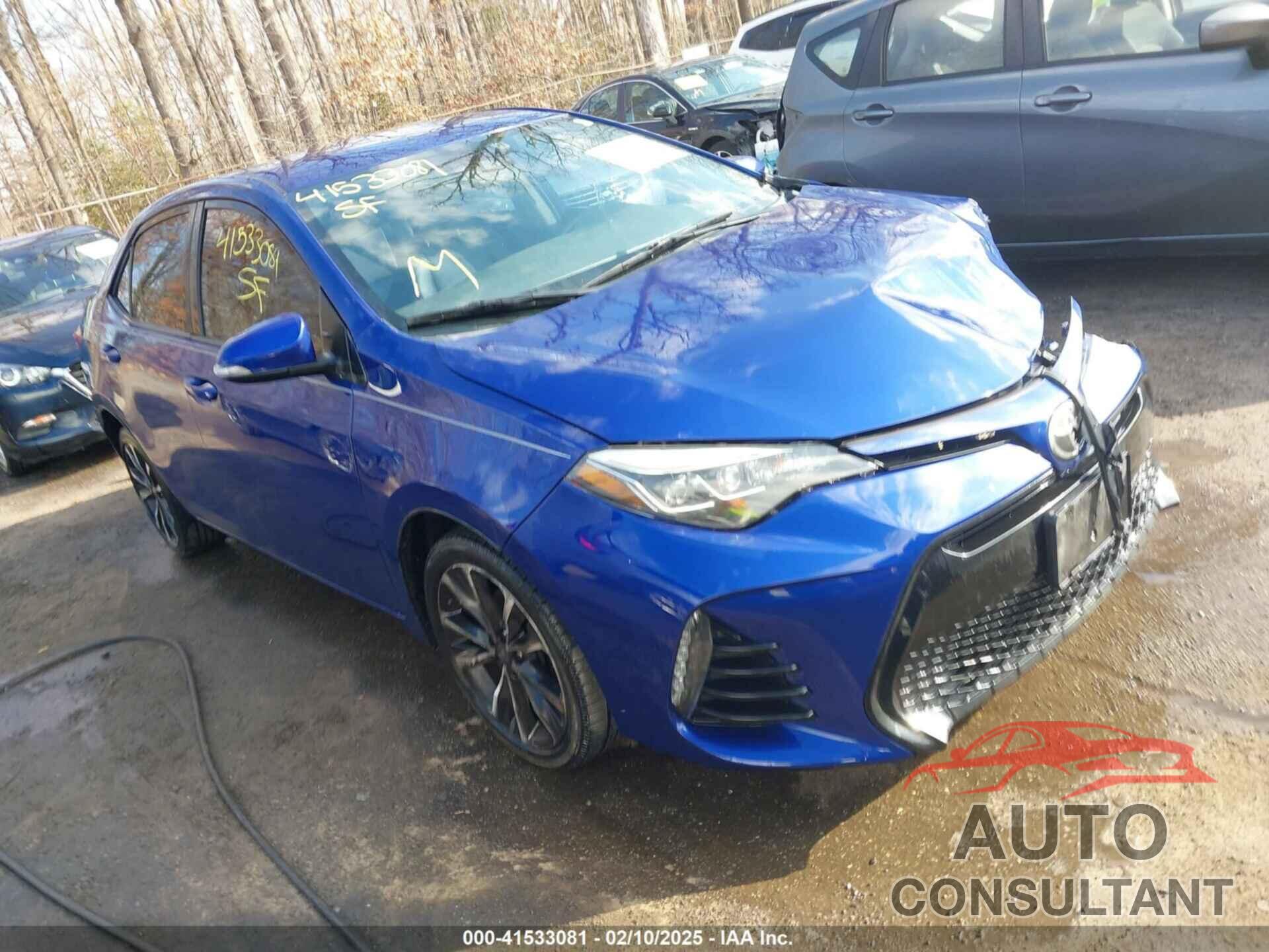 TOYOTA COROLLA 2017 - 2T1BURHE2HC818171