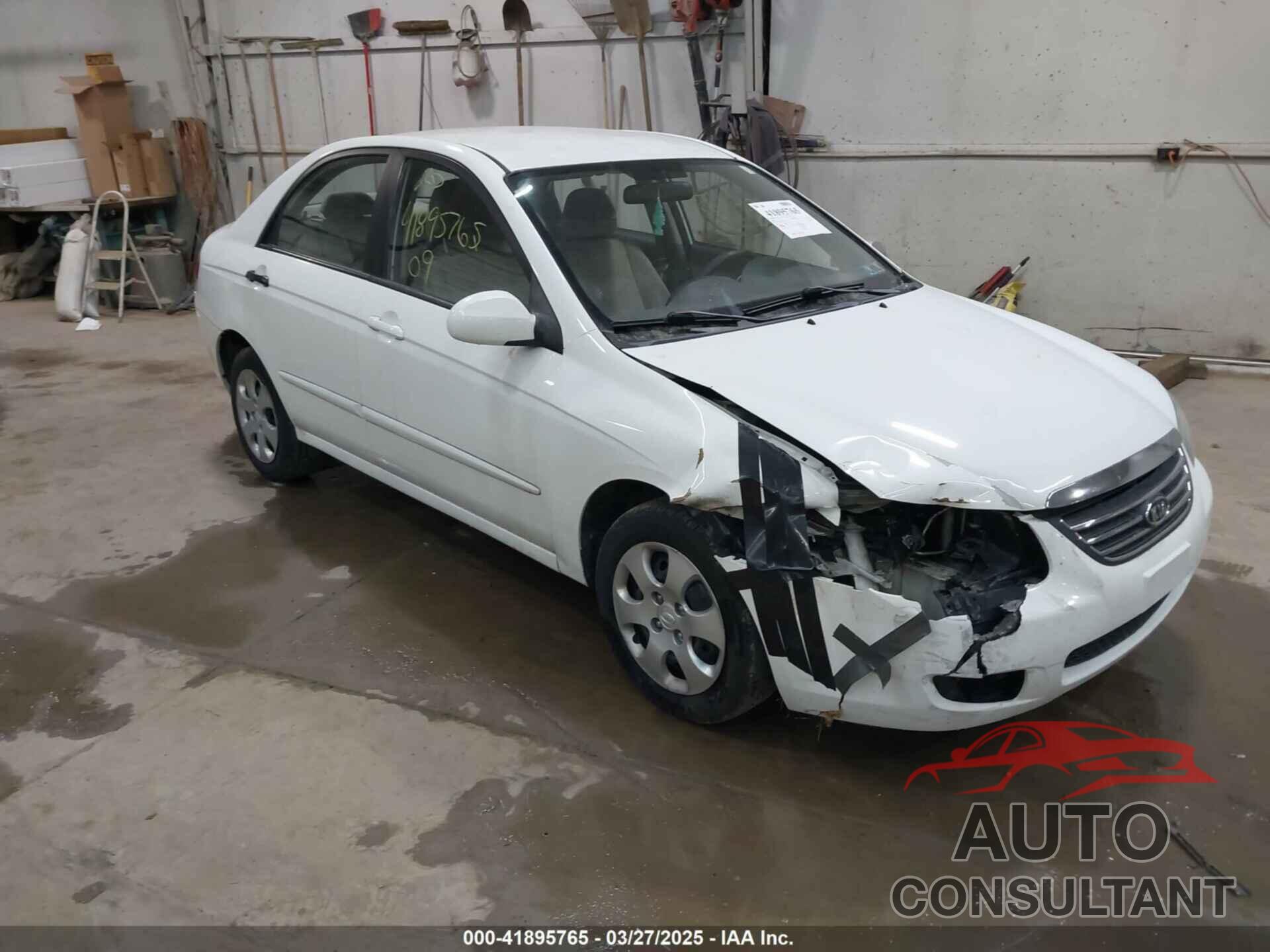 KIA SPECTRA 2009 - KNAFE221895626096