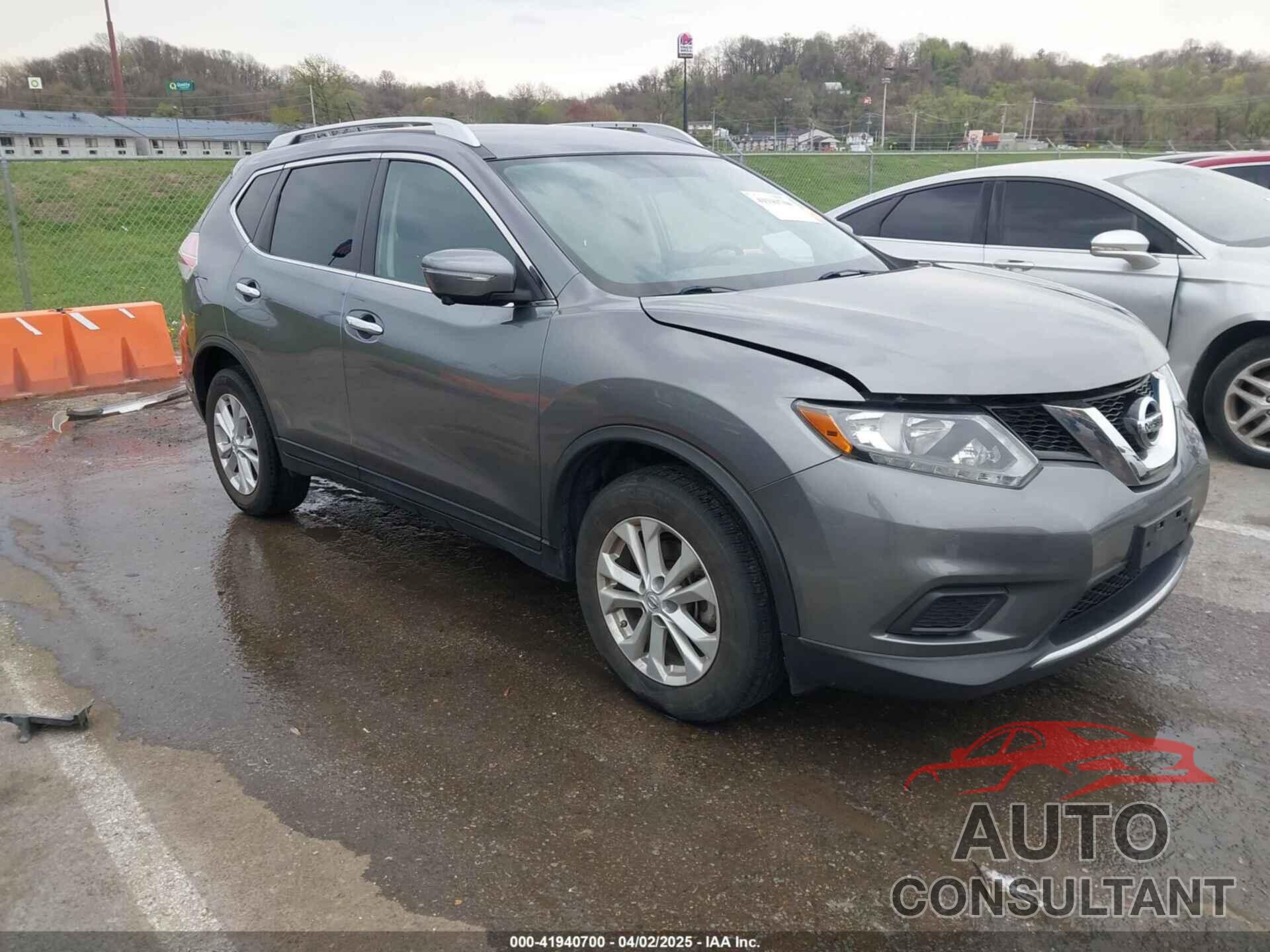 NISSAN ROGUE 2015 - KNMAT2MT7FP540389