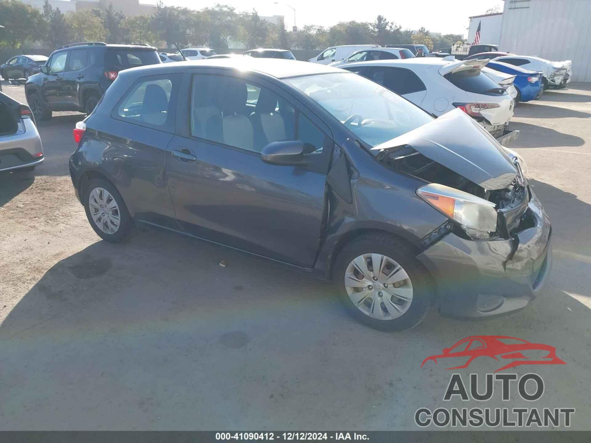 TOYOTA YARIS 2012 - JTDJTUD34CD510615