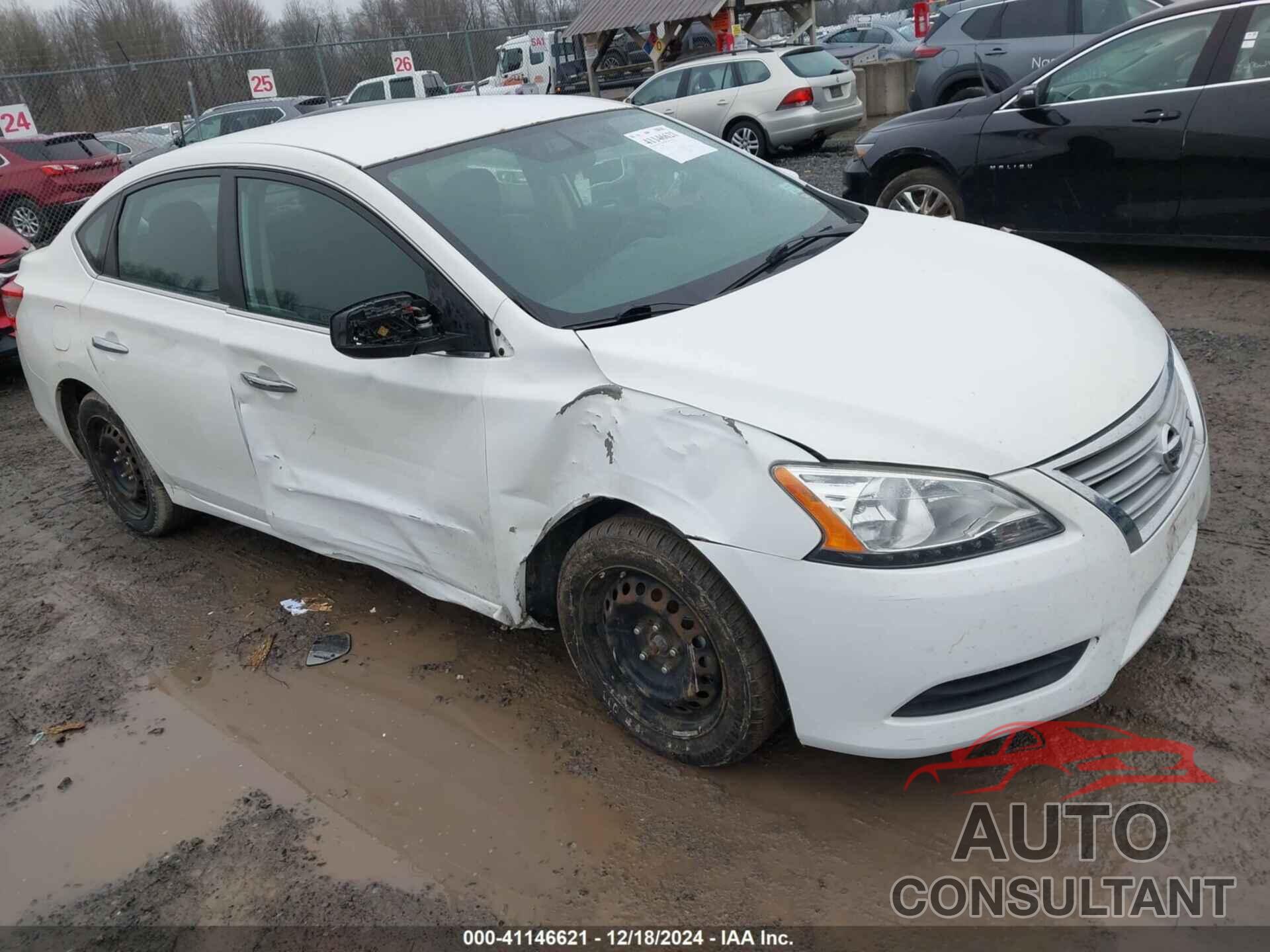 NISSAN SENTRA 2015 - 3N1AB7AP6FY247494