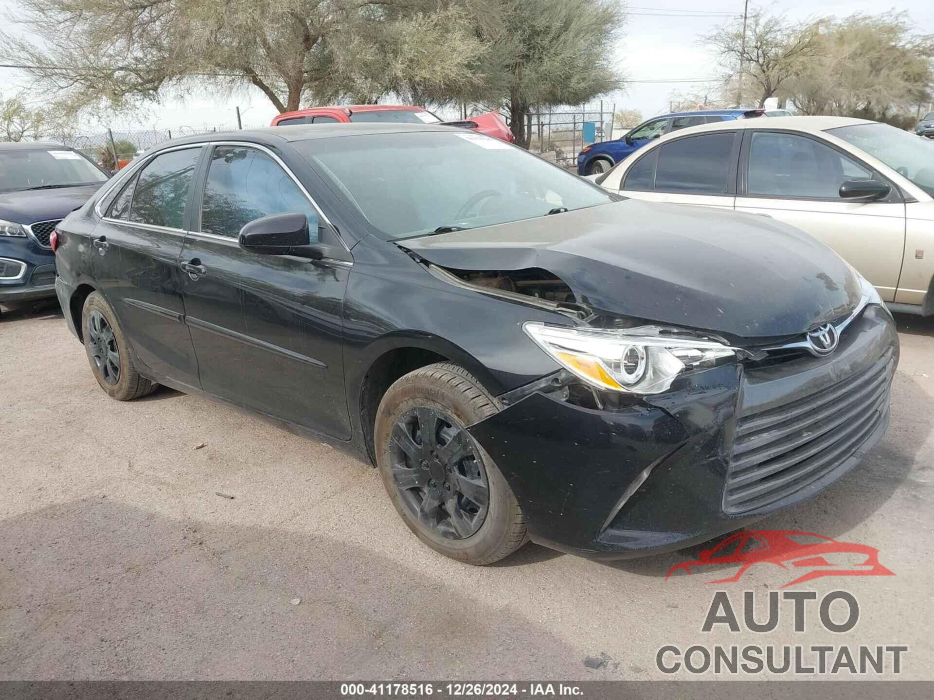 TOYOTA CAMRY 2016 - 4T4BF1FK1GR568879