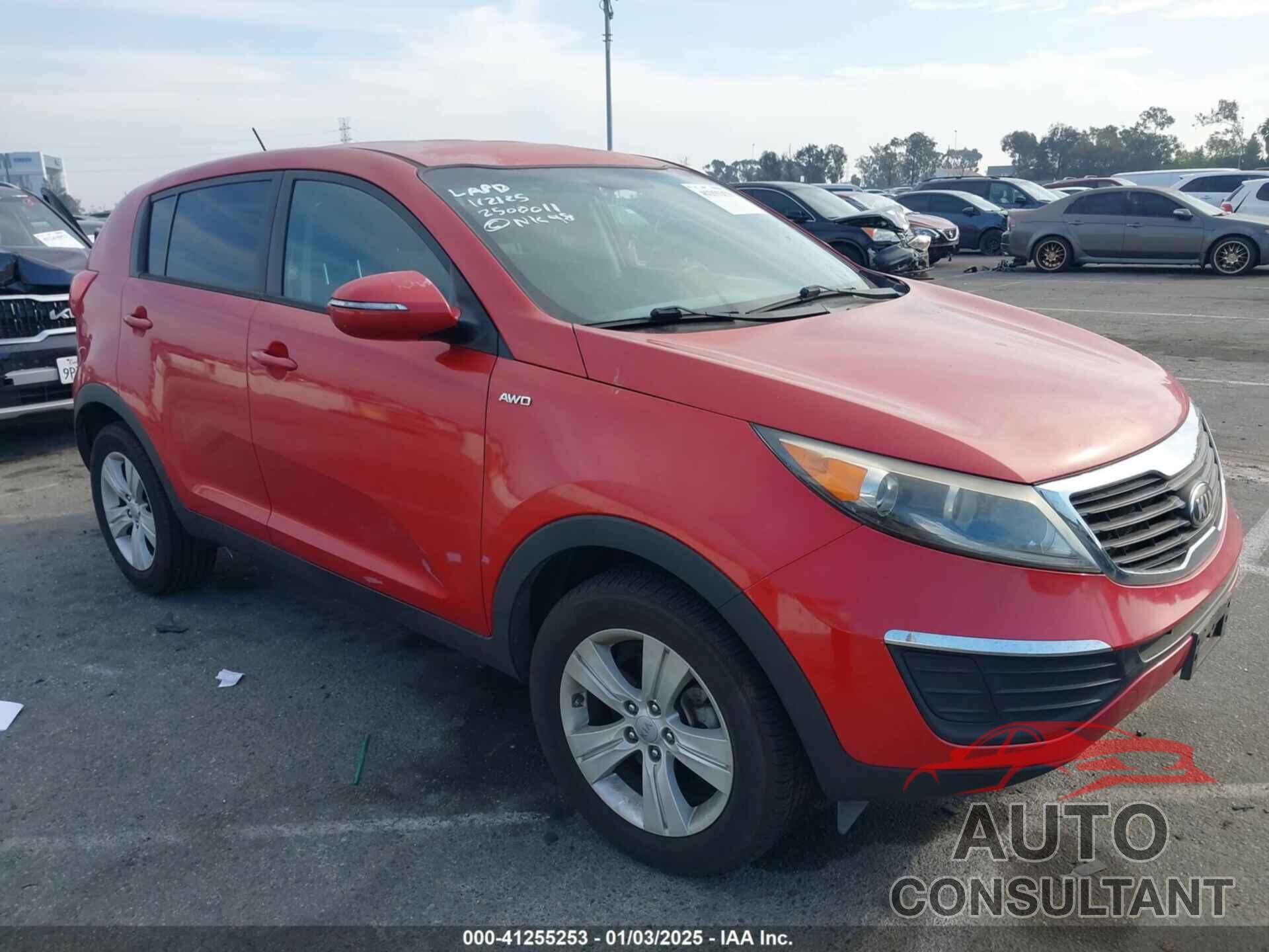 KIA SPORTAGE 2013 - KNDPBCA28D7368174