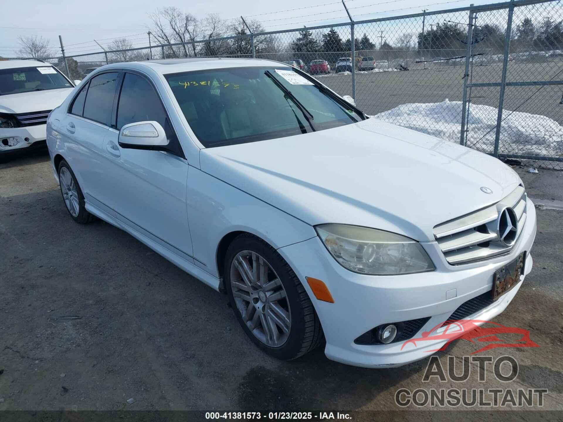 MERCEDES-BENZ C 300 2009 - WDDGF54X09R041051