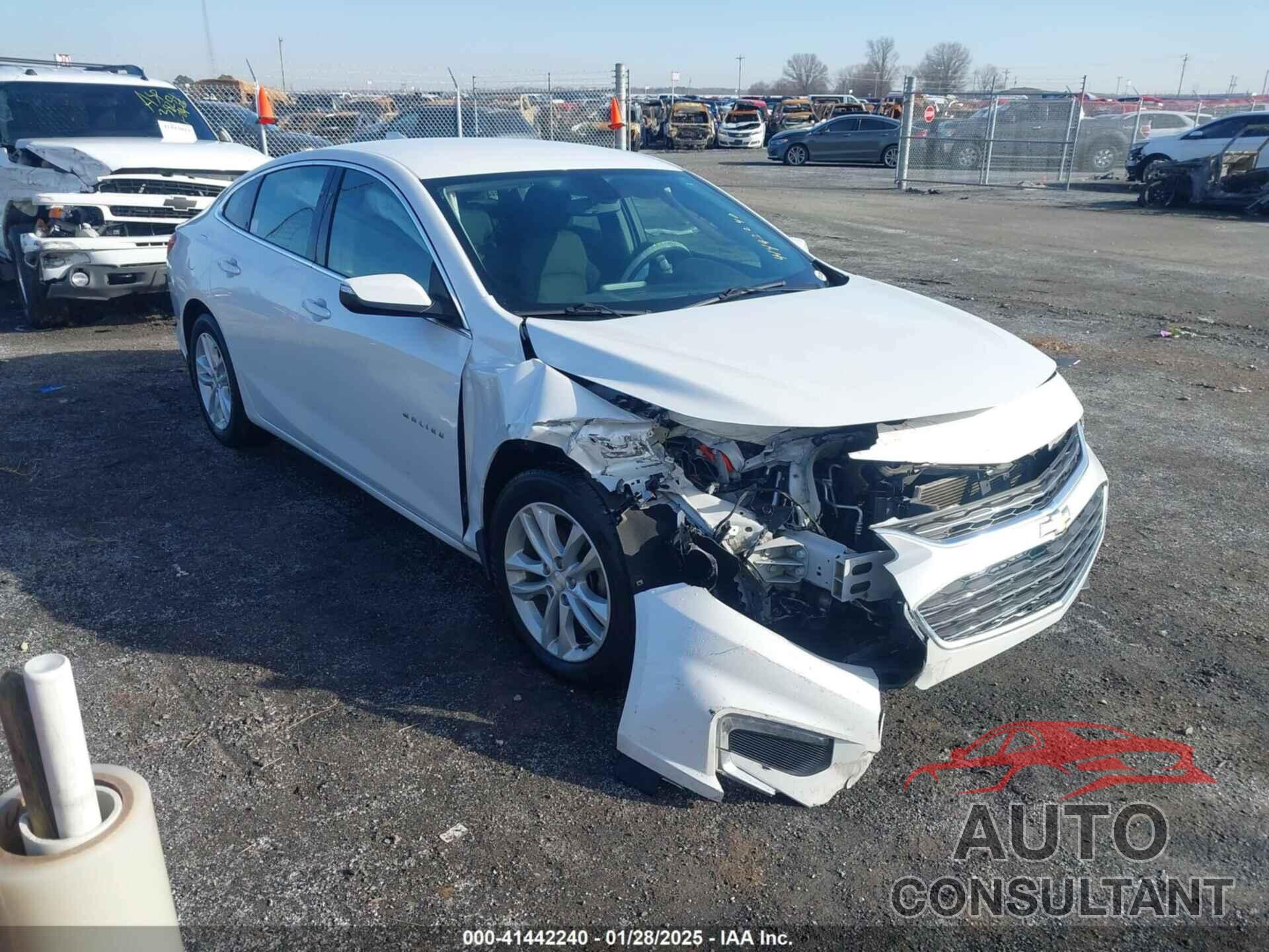 CHEVROLET MALIBU 2016 - 1G1ZE5ST5GF177320