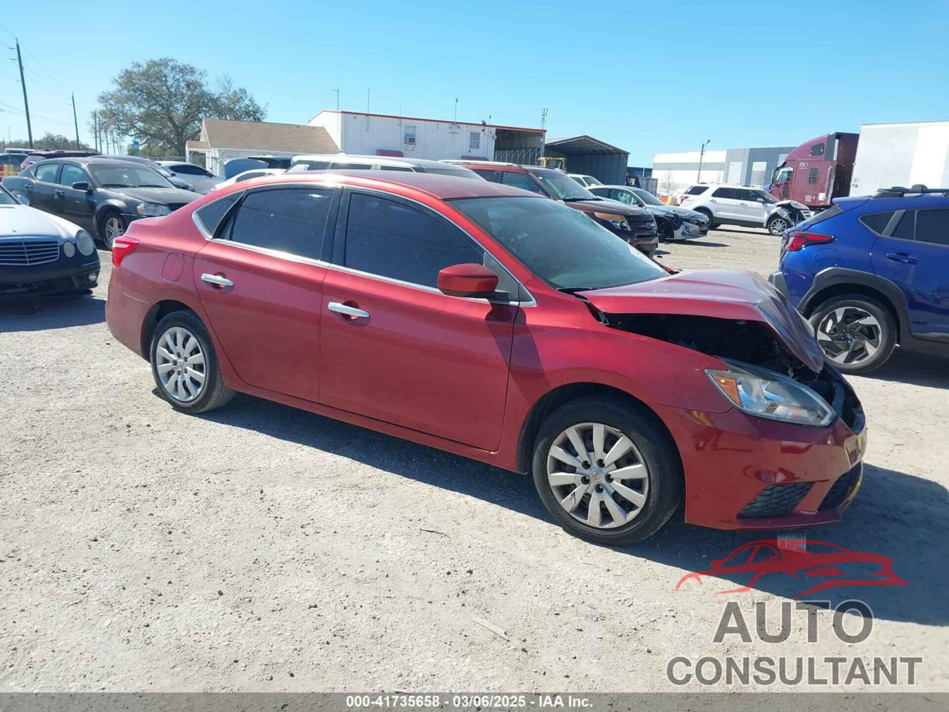 NISSAN SENTRA 2016 - 3N1AB7AP1GY305335