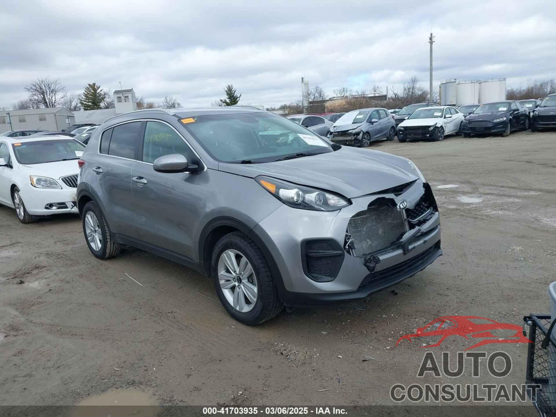 KIA SPORTAGE 2019 - KNDPM3AC2K7620663
