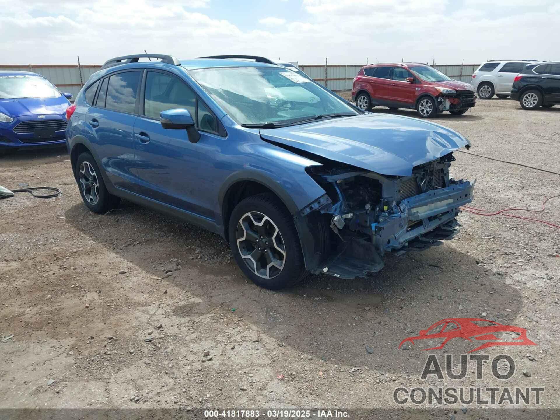 SUBARU XV CROSSTREK 2015 - JF2GPAMC6F8302649