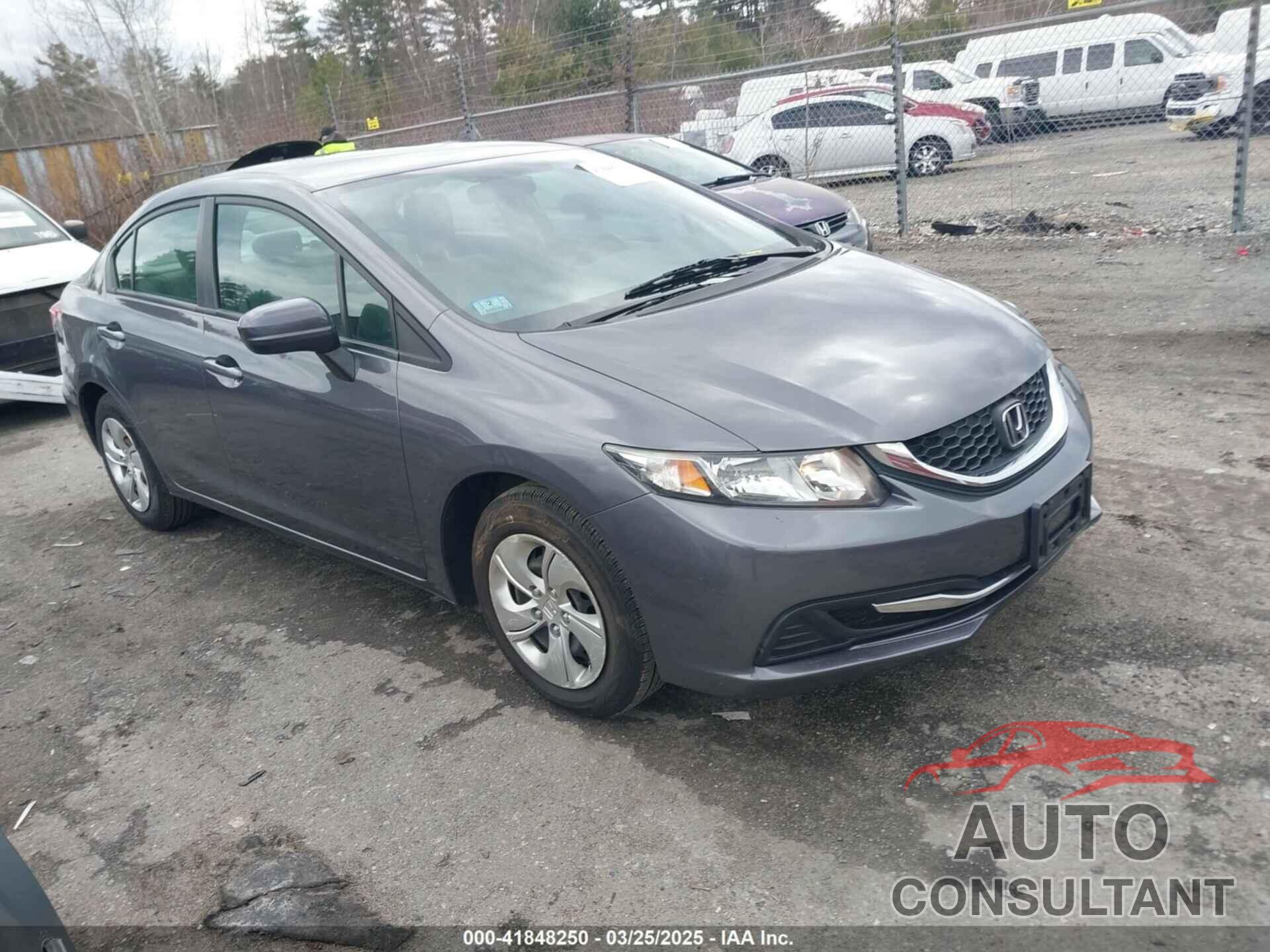 HONDA CIVIC 2014 - 2HGFB2F50EH543260