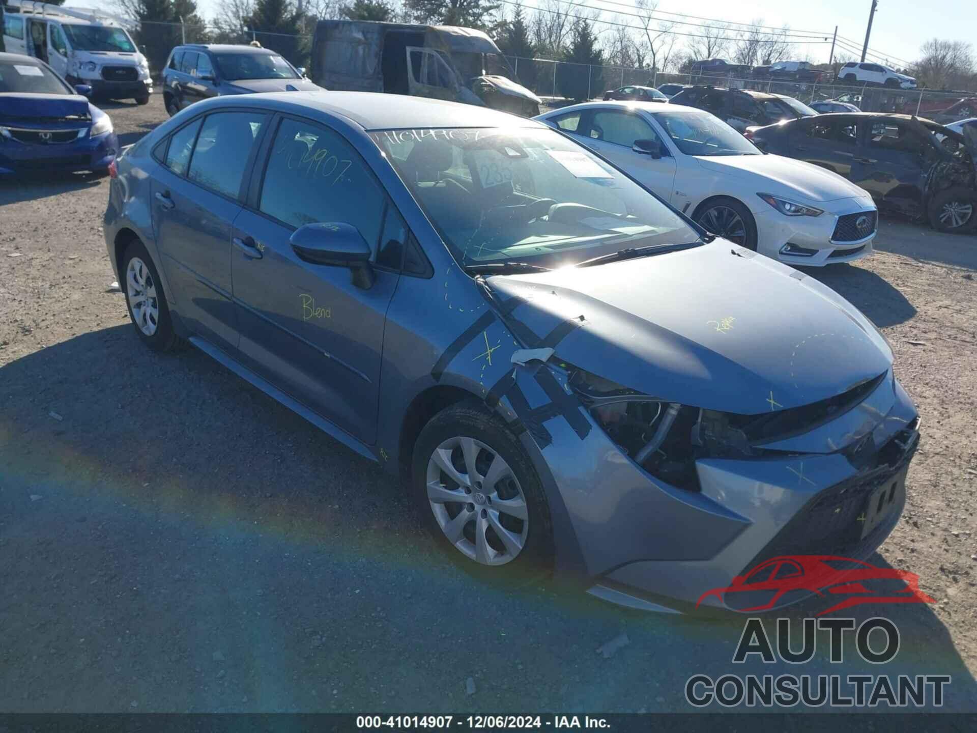 TOYOTA COROLLA 2020 - 5YFEPRAE3LP031057