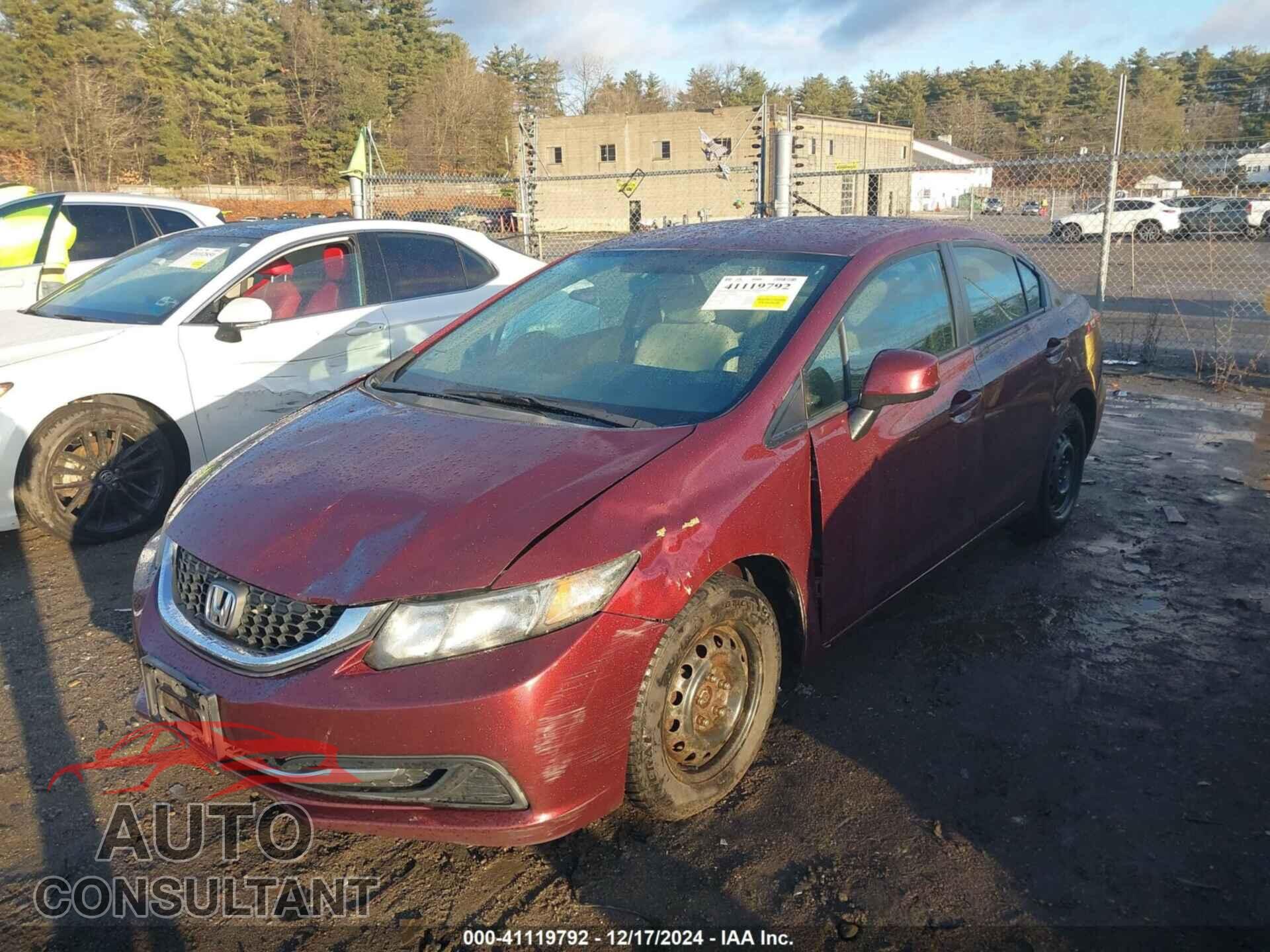 HONDA CIVIC 2013 - 2HGFB2F55DH526873
