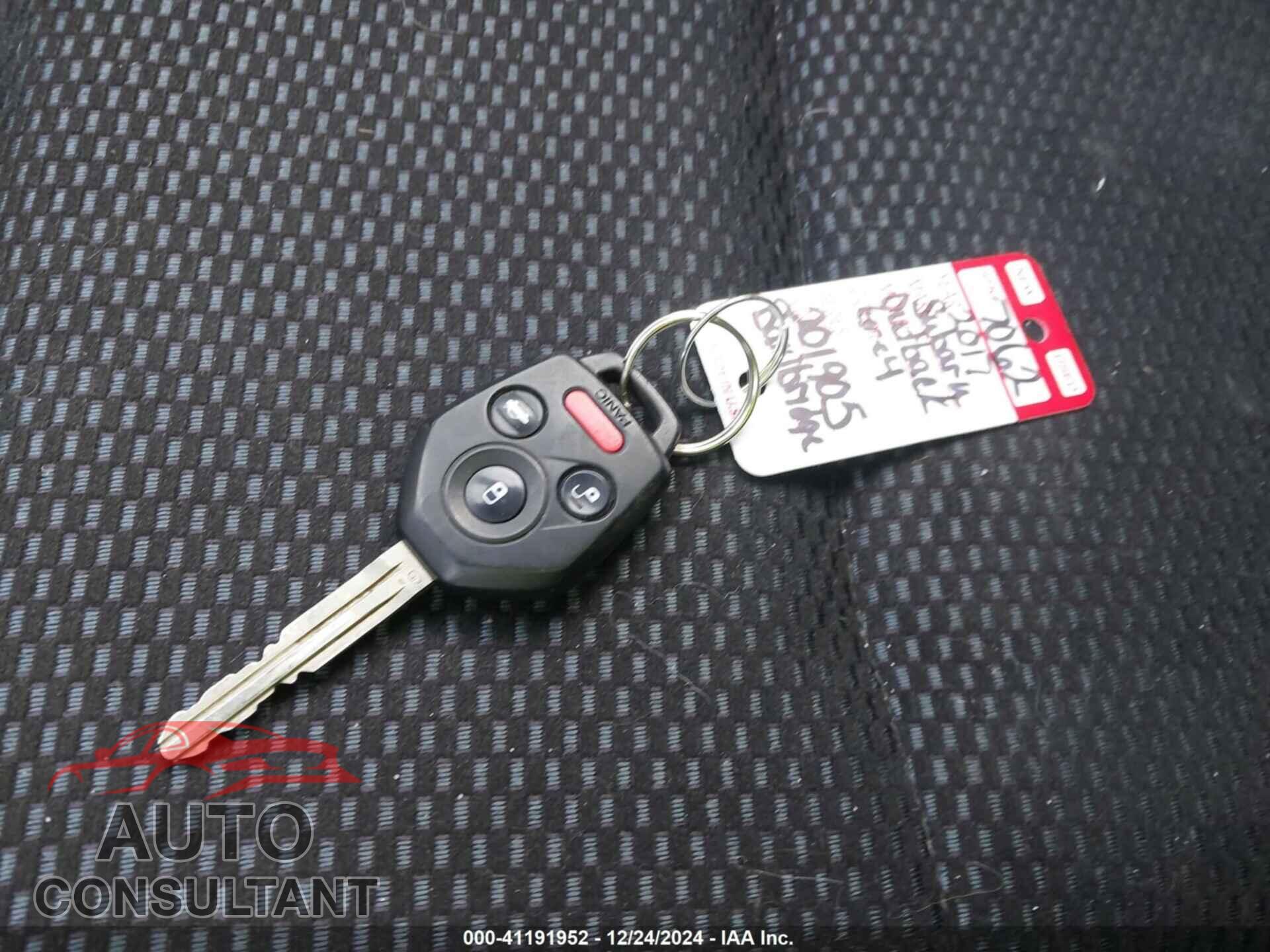 SUBARU OUTBACK 2017 - 4S4BSAFC8H3201905