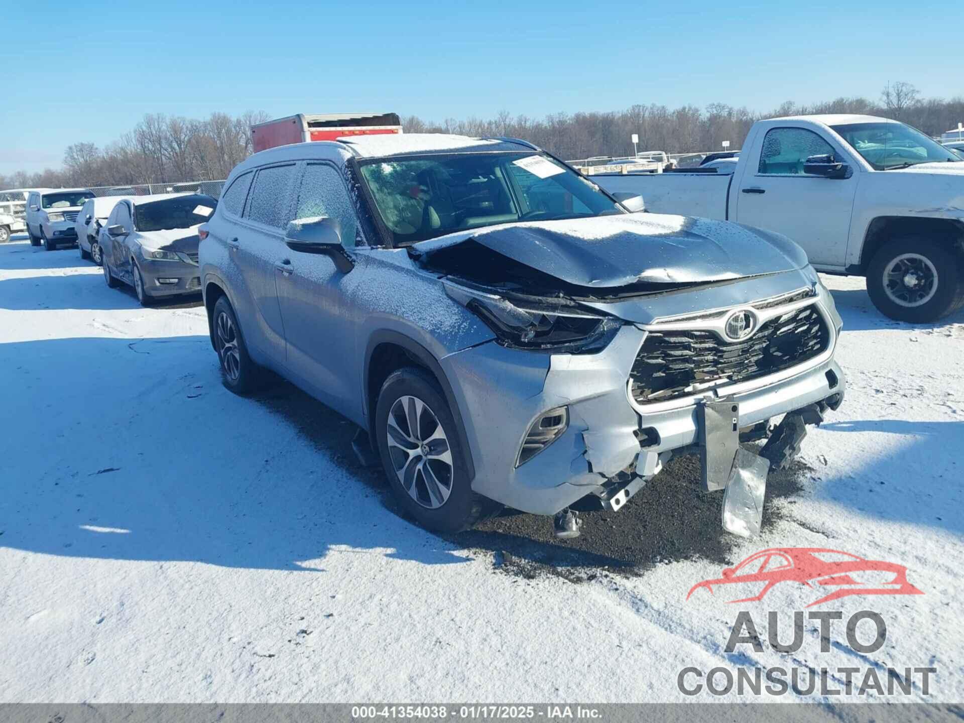 TOYOTA HIGHLANDER 2023 - 5TDKDRAH0PS512550