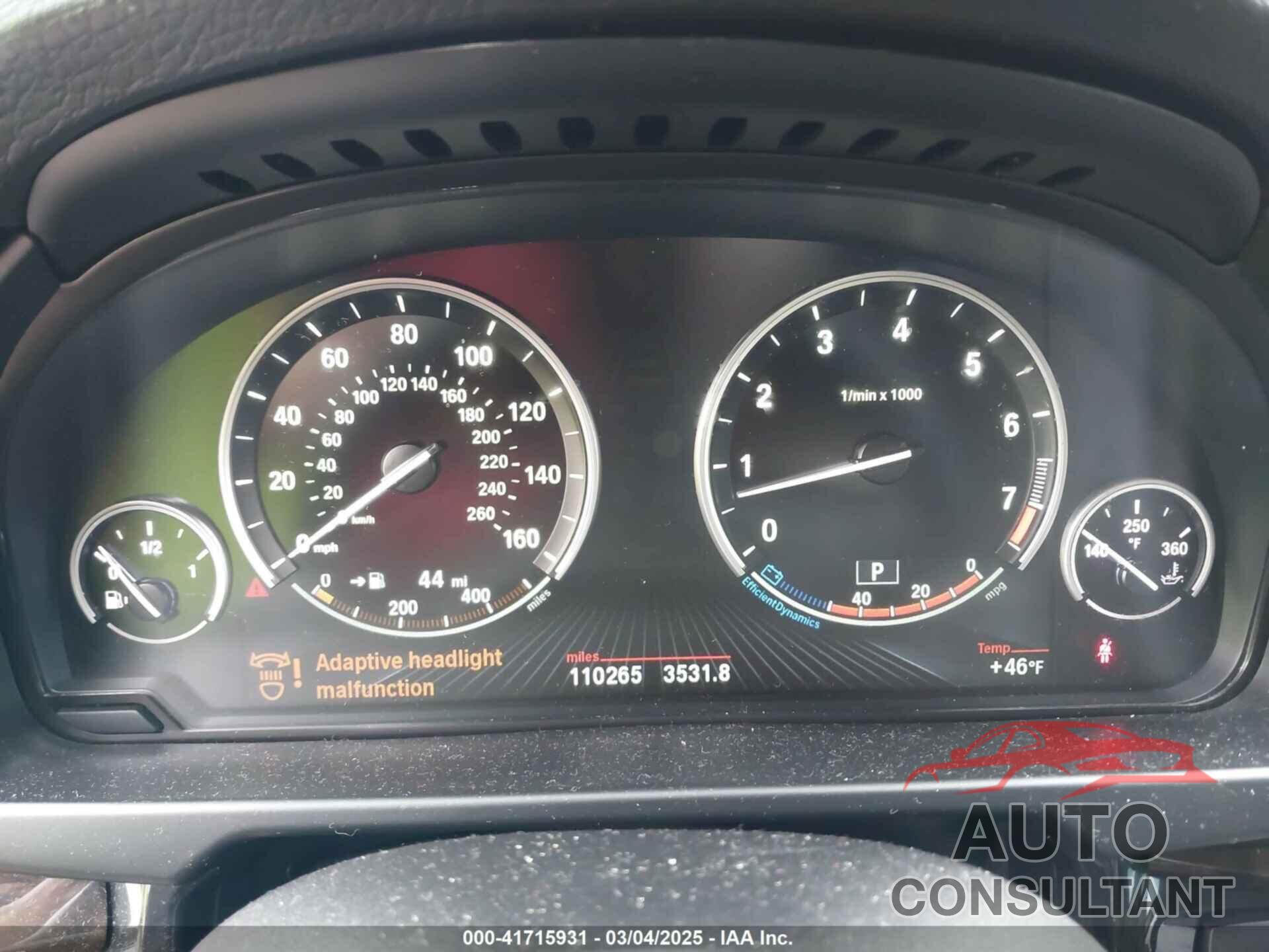 BMW X5 2015 - 5UXKR0C53F0P05596