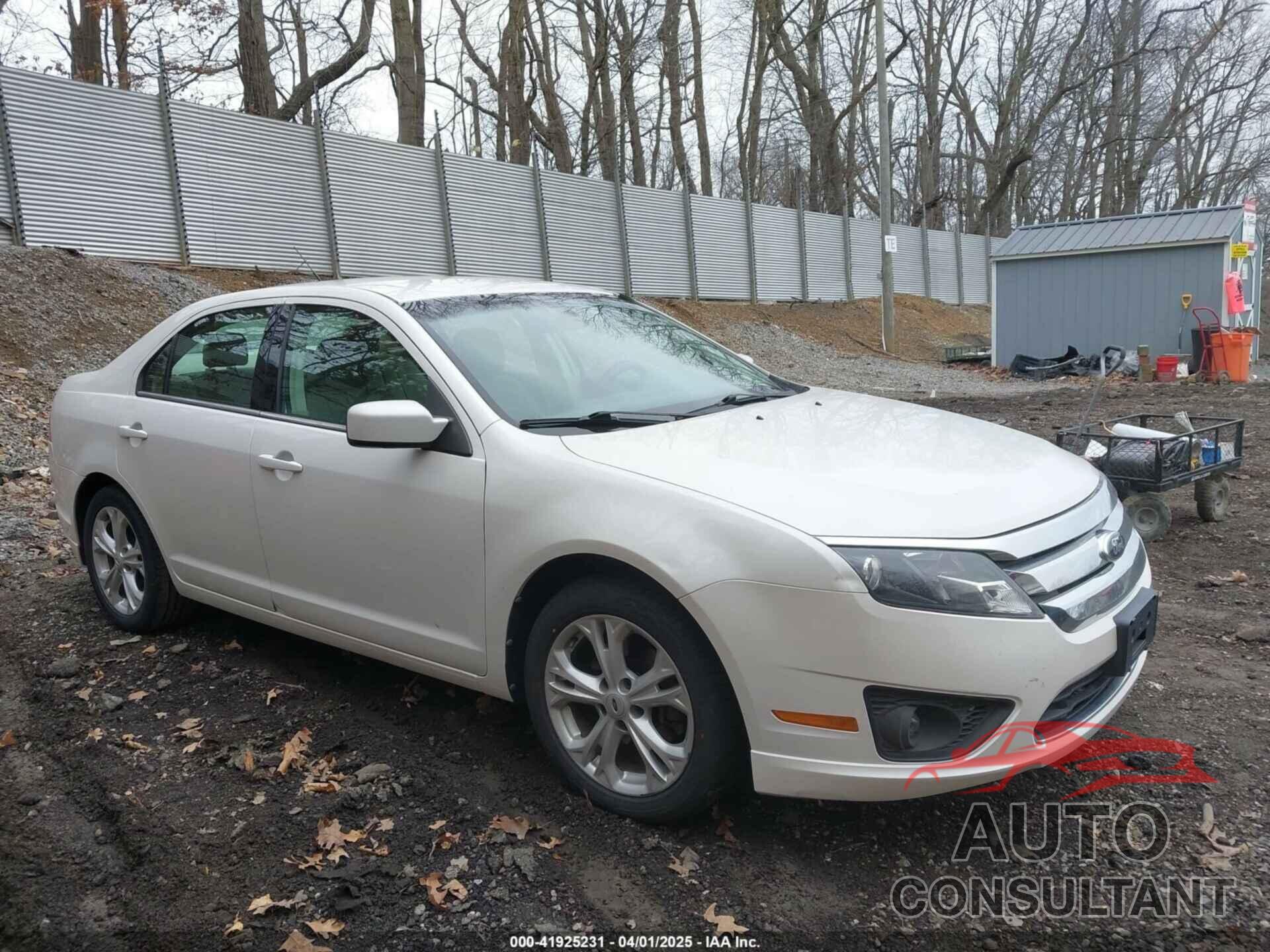 FORD FUSION 2012 - 3FAHP0HA8CR408669