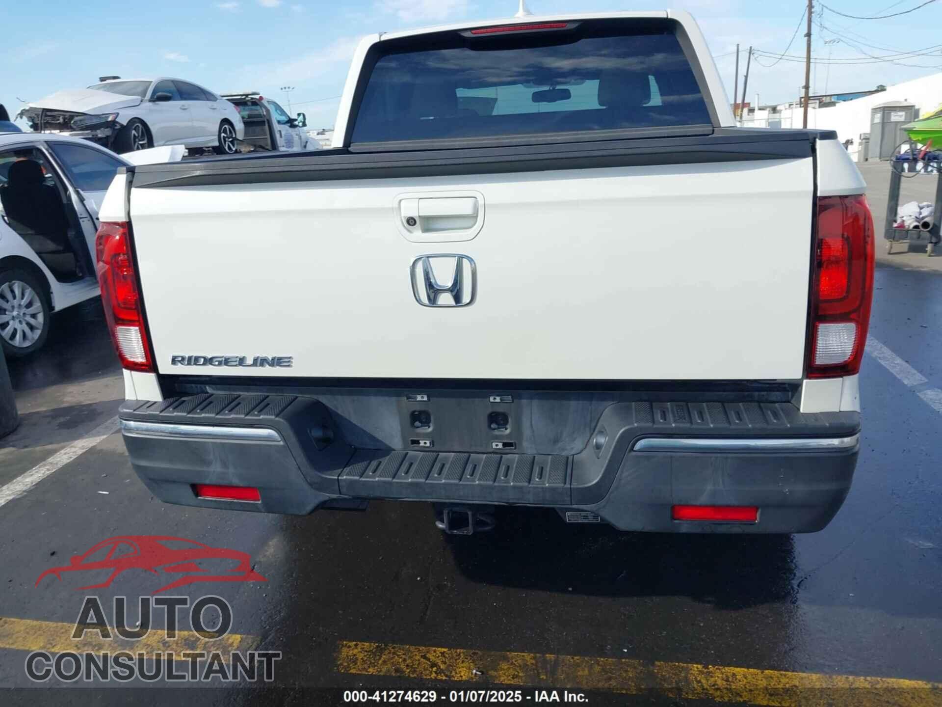 HONDA RIDGELINE 2017 - 5FPYK2F63HB003614