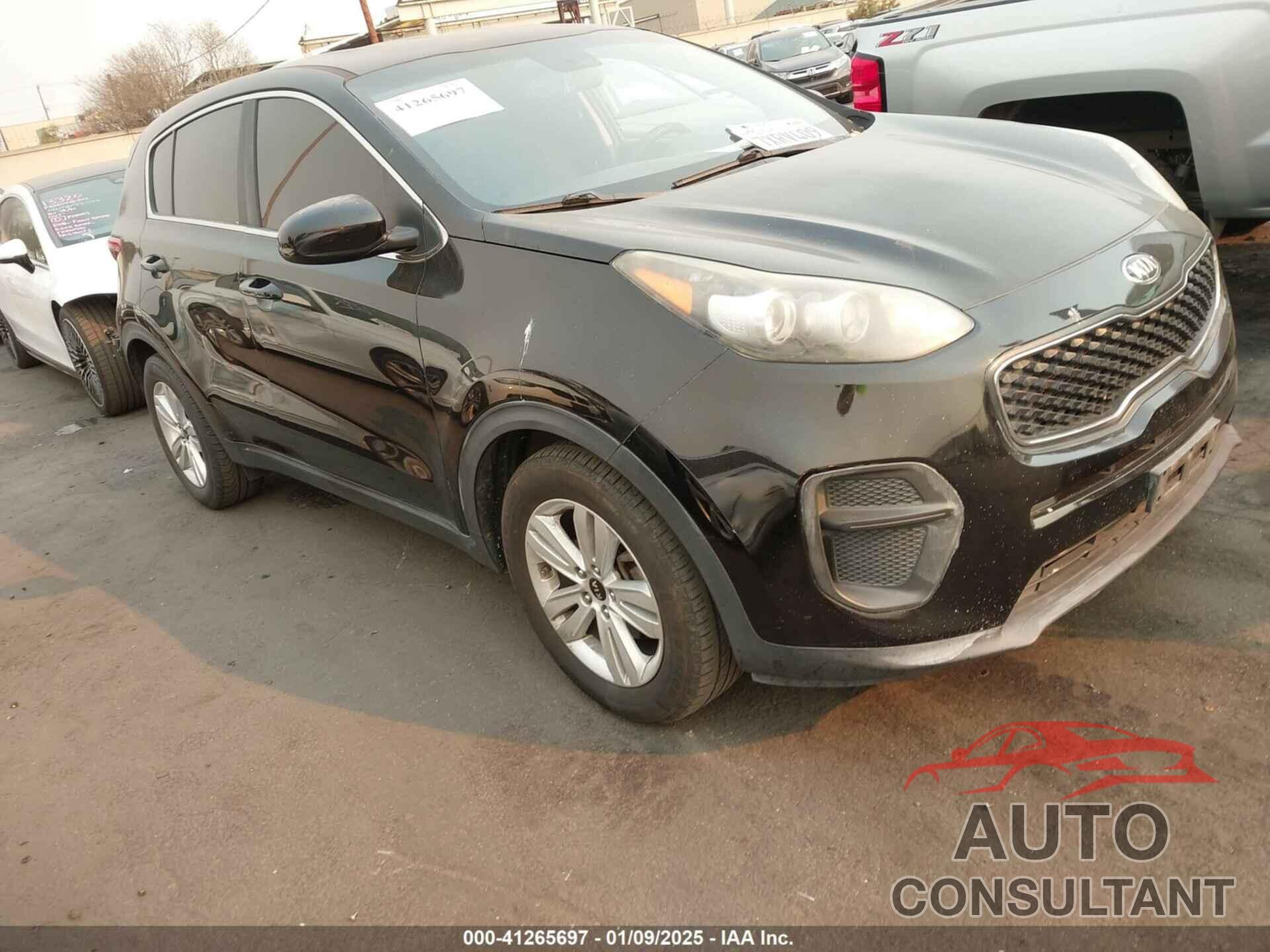 KIA SPORTAGE 2017 - KNDPM3AC6H7118120