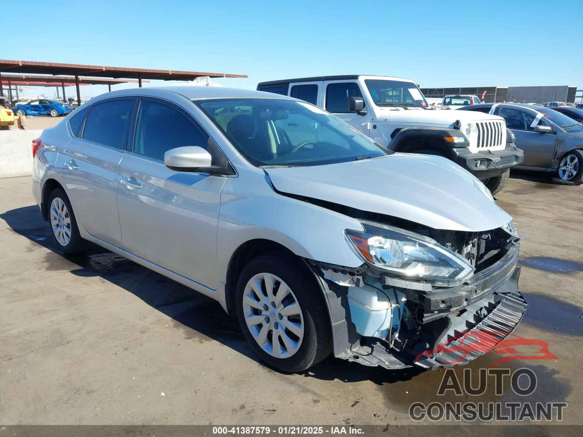 NISSAN SENTRA 2017 - 3N1AB7APXHY327173
