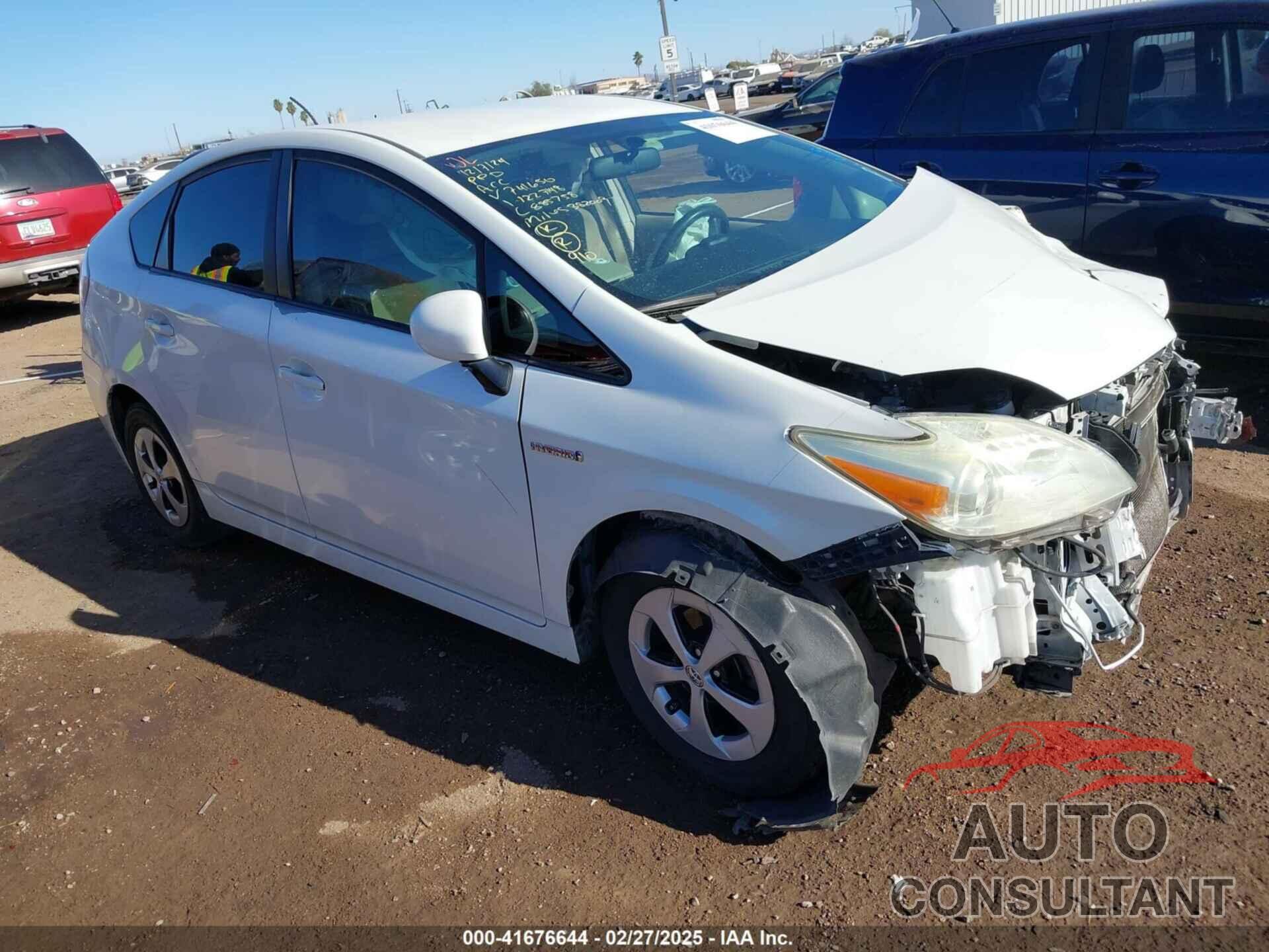 TOYOTA PRIUS 2014 - JTDKN3DU2E1741650