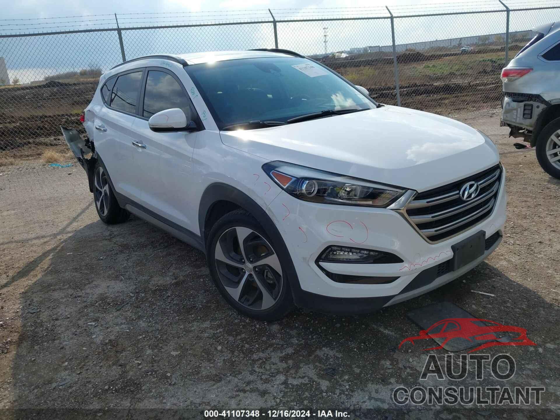 HYUNDAI TUCSON 2017 - KM8J33A26HU327421