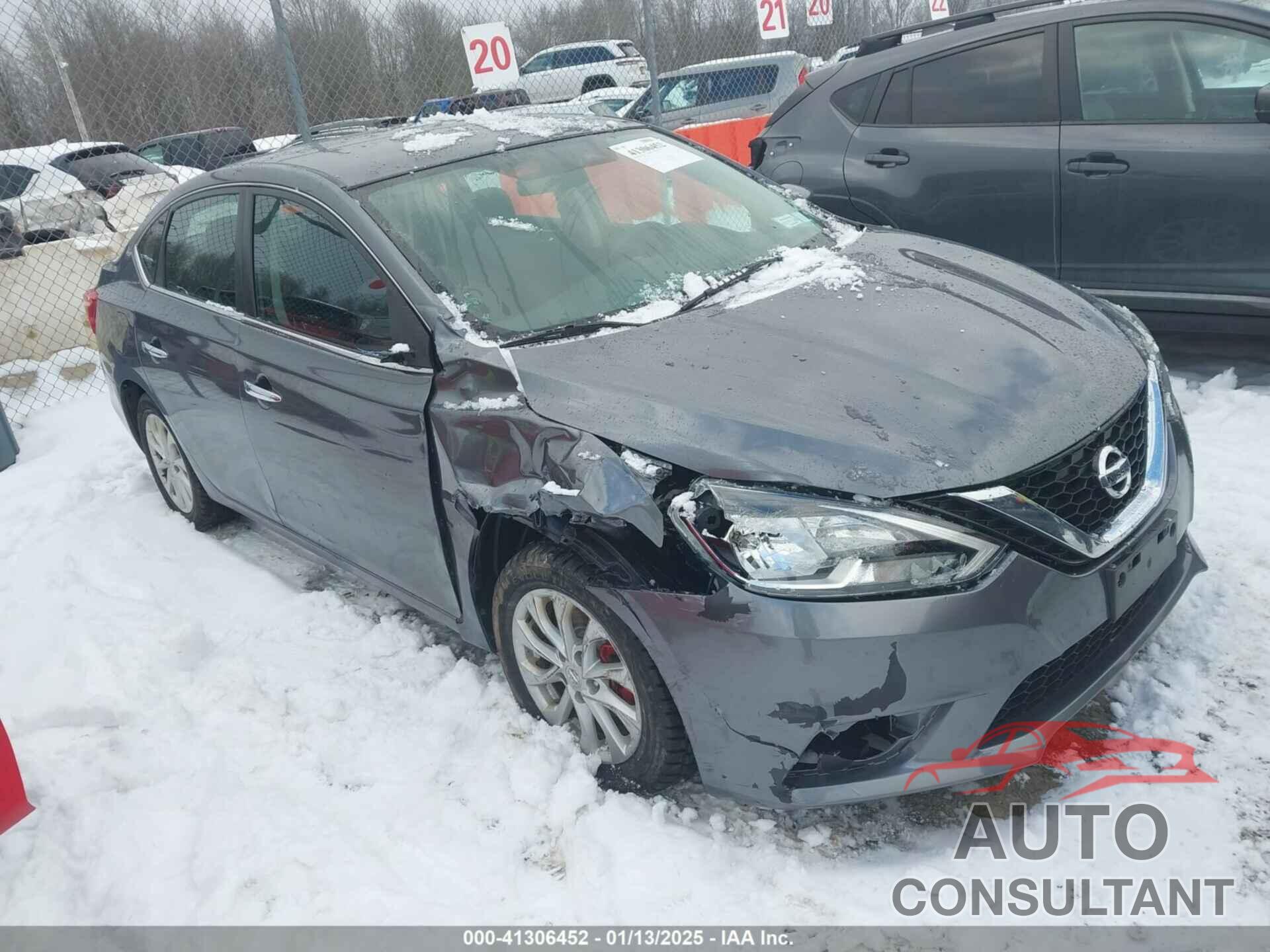 NISSAN SENTRA 2018 - 3N1AB7AP6JY305709