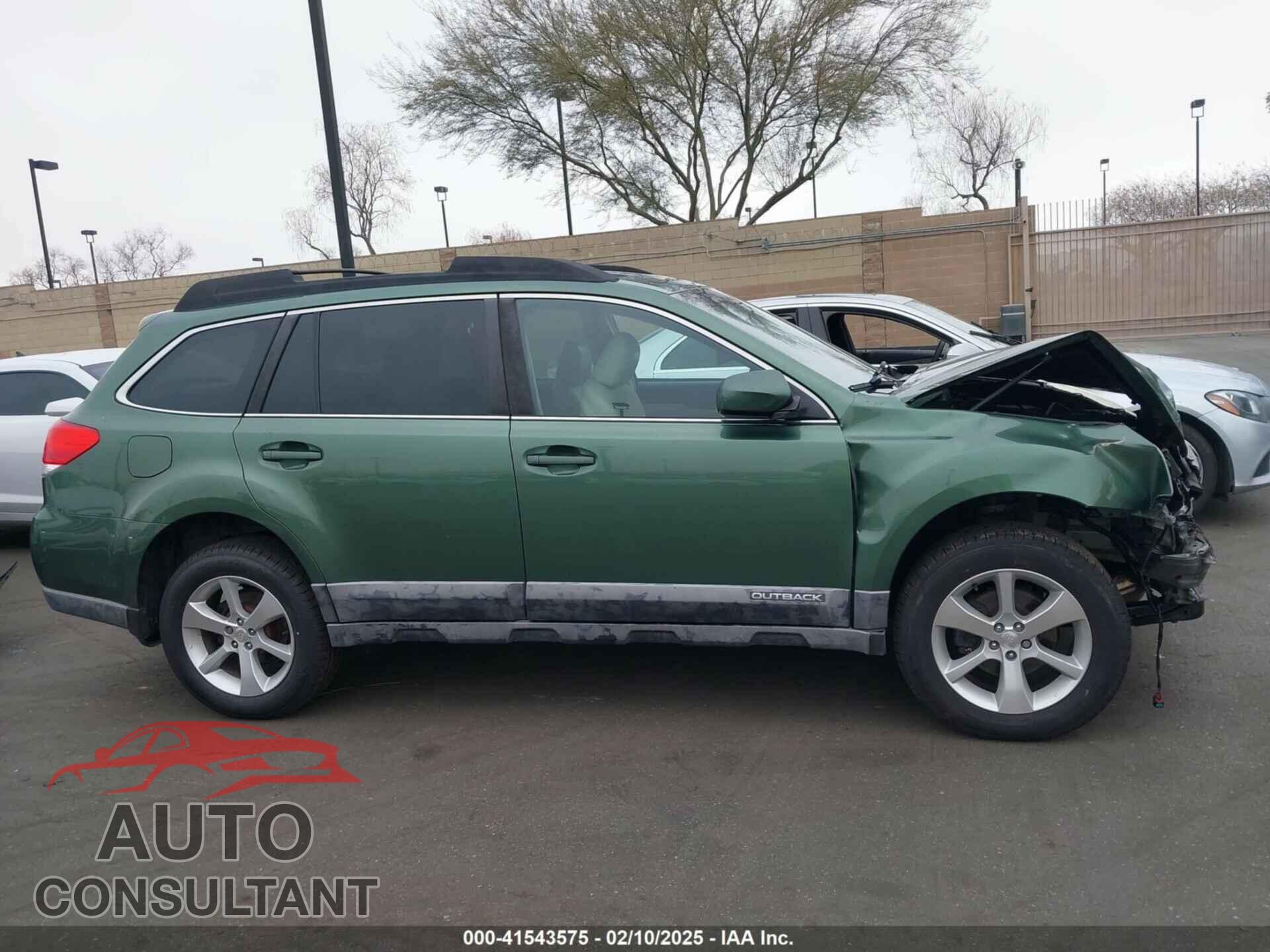 SUBARU OUTBACK 2014 - 4S4BRBLC3E3211033