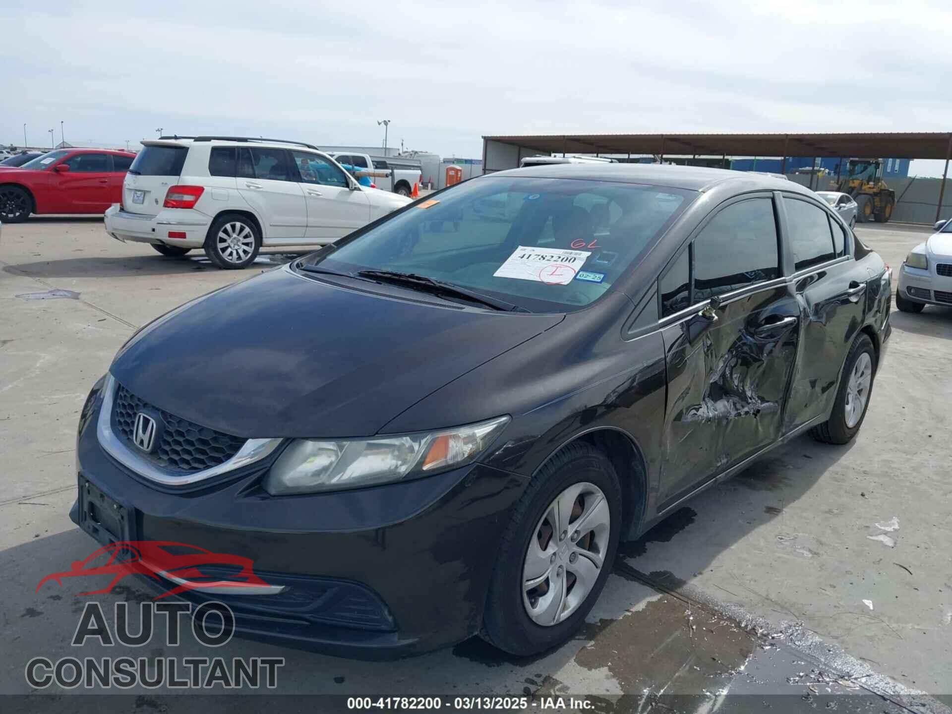 HONDA CIVIC 2013 - 19XFB2F59DE074971