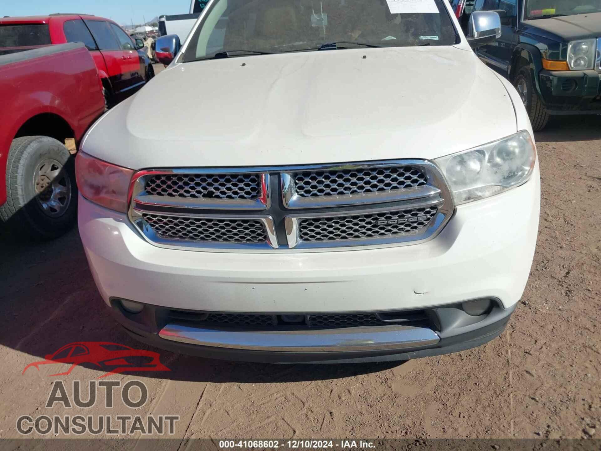 DODGE DURANGO 2012 - 1C4SDHET4CC130381