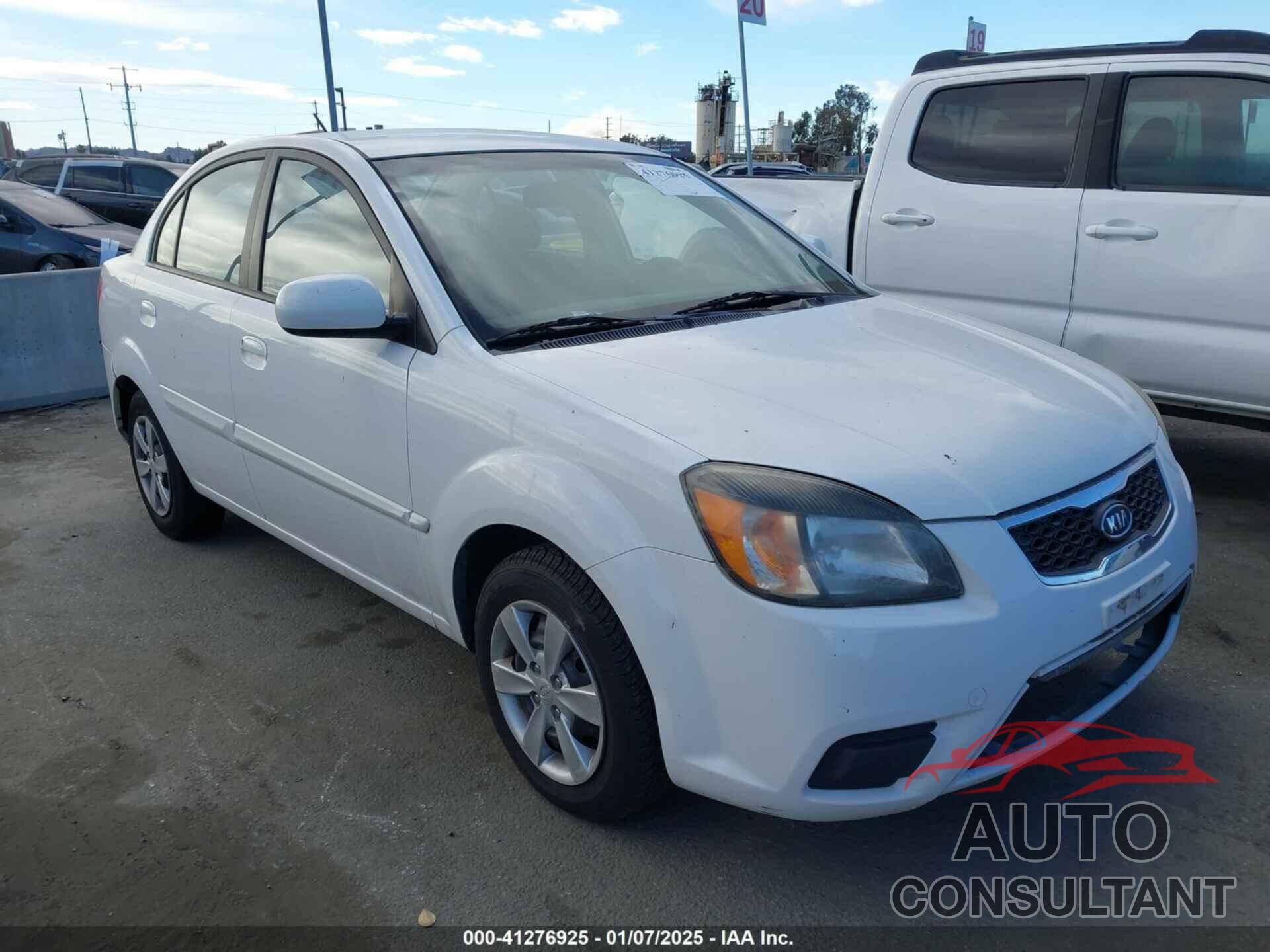 KIA RIO 2010 - KNADH4A38A6617684