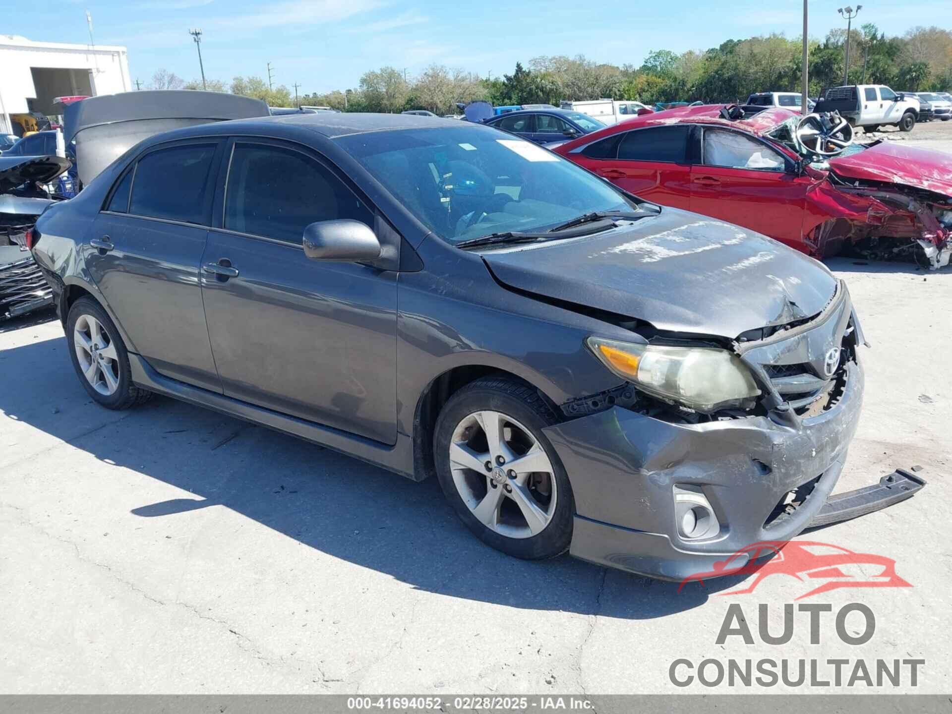 TOYOTA COROLLA 2013 - 5YFBU4EE9DP136289