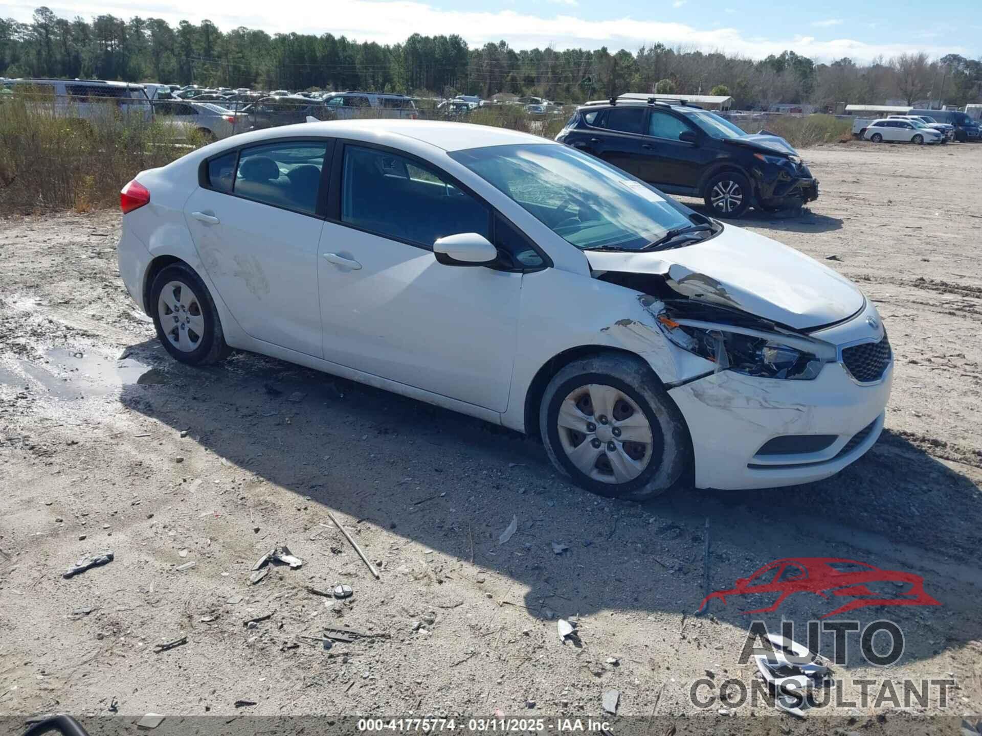 KIA FORTE 2016 - KNAFK4A65G5487785