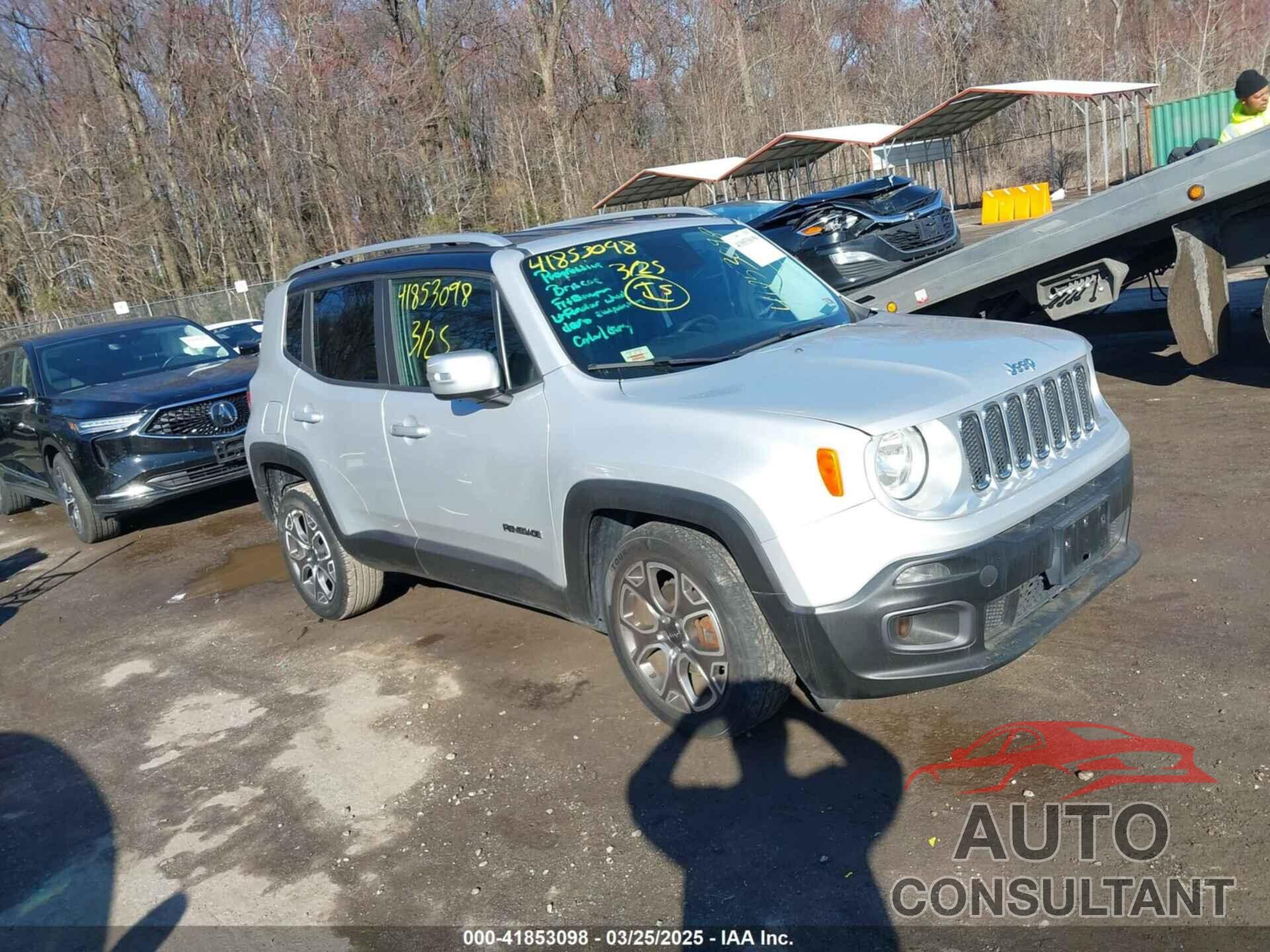 JEEP RENEGADE 2017 - ZACCJBDB7HPE87317