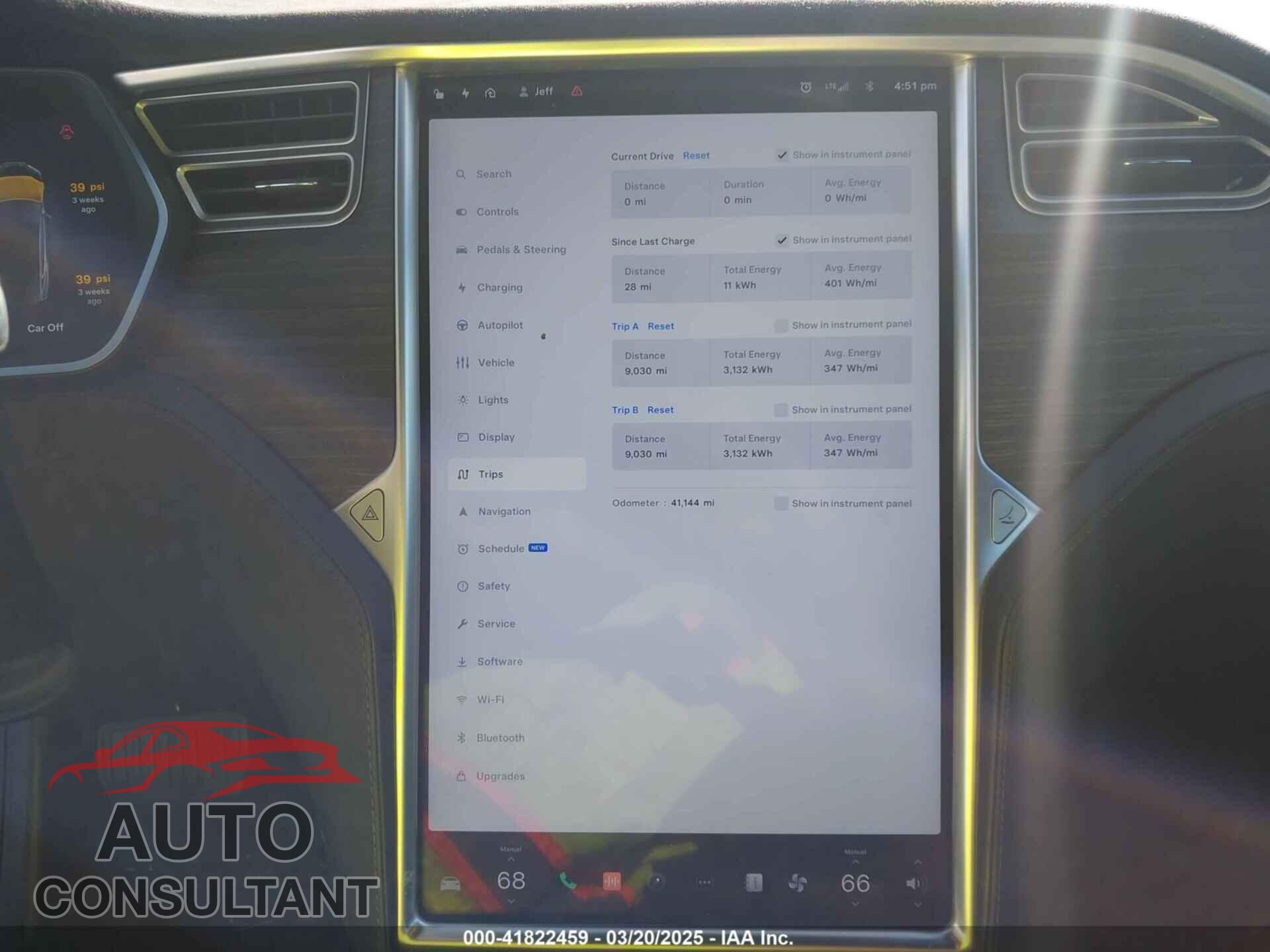 TESLA MODEL S 2016 - 5YJSA1E21GF156453