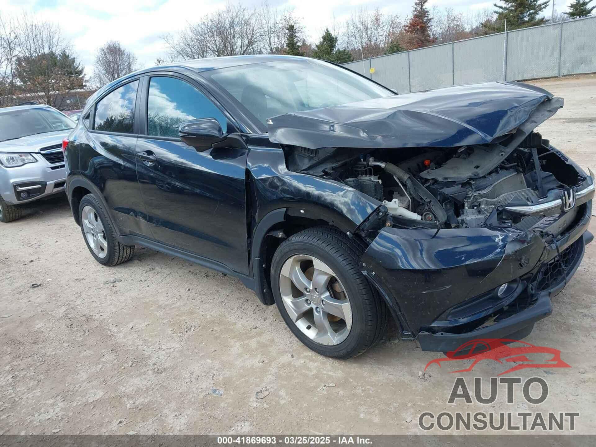 HONDA HR-V 2017 - 3CZRU6H54HM711895