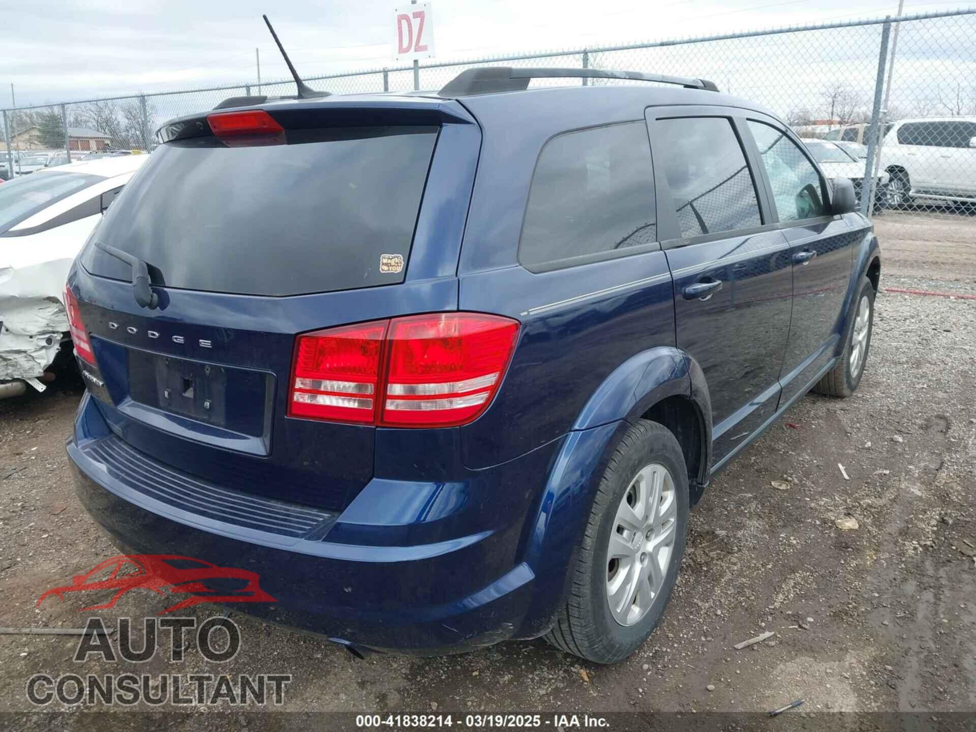 DODGE JOURNEY 2017 - 3C4PDCAB9HT590394