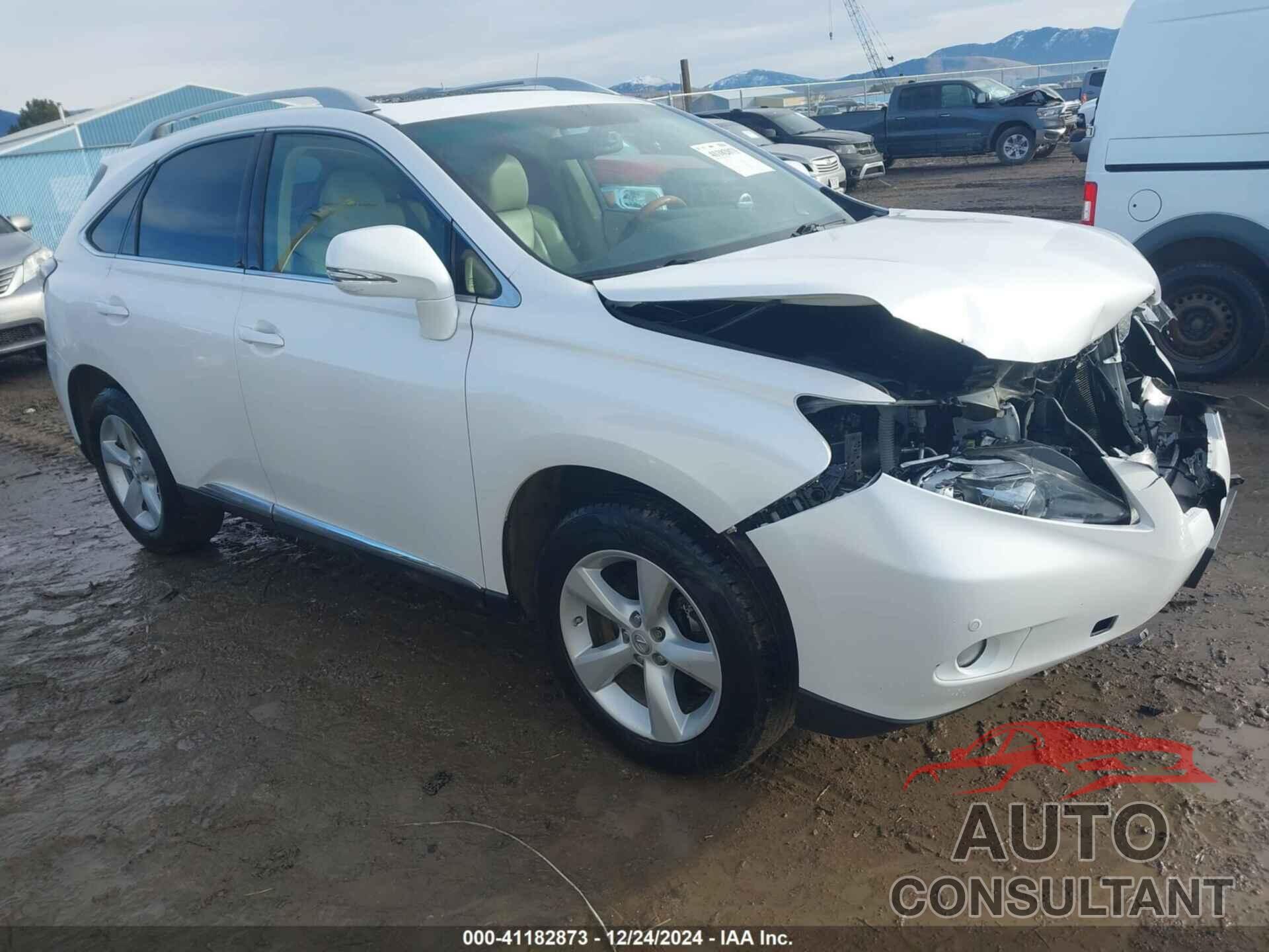 LEXUS RX 350 2012 - 2T2BK1BA7CC140437