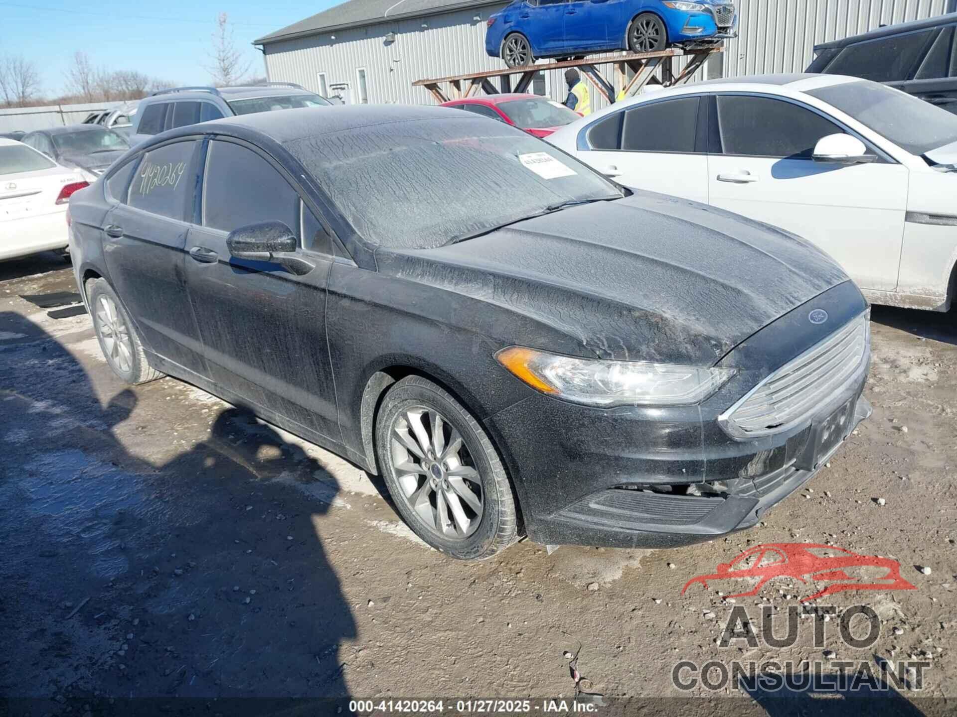 FORD FUSION 2017 - 3FA6P0H76HR259200