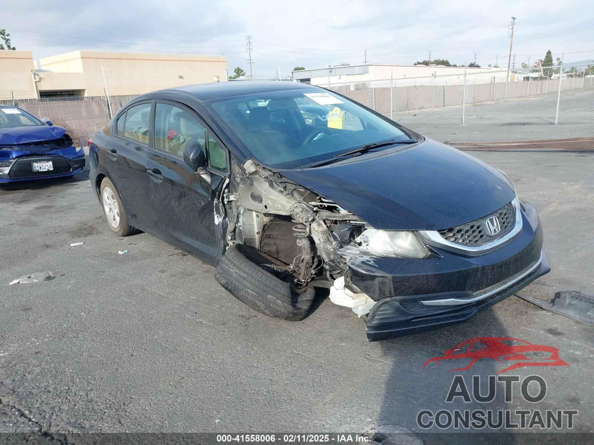 HONDA CIVIC 2013 - 19XFB2F57DE253574