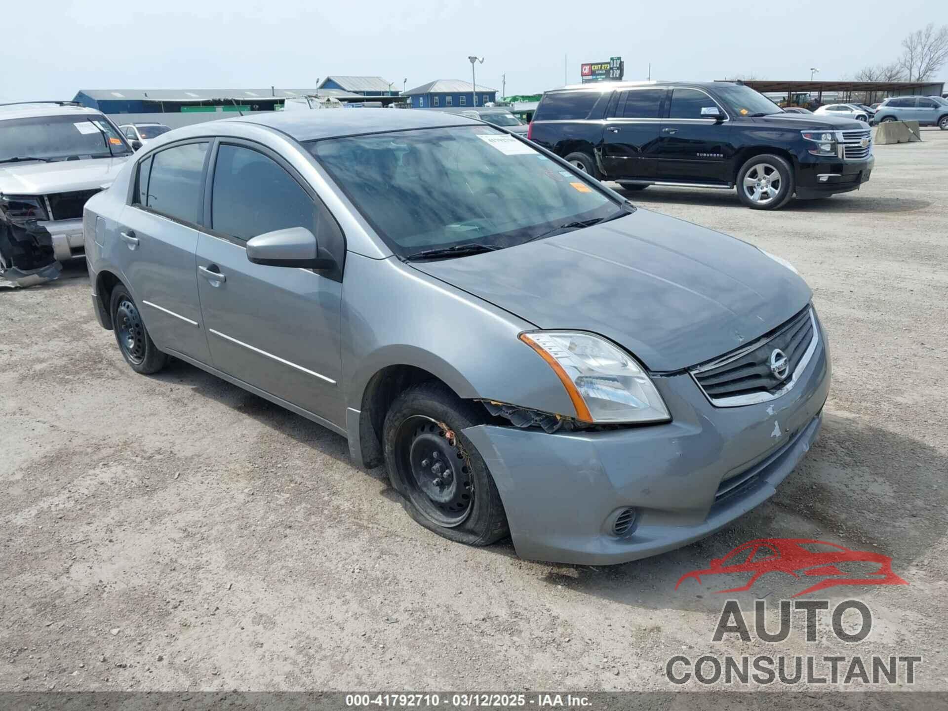 NISSAN SENTRA 2012 - 3N1AB6AP0CL672714